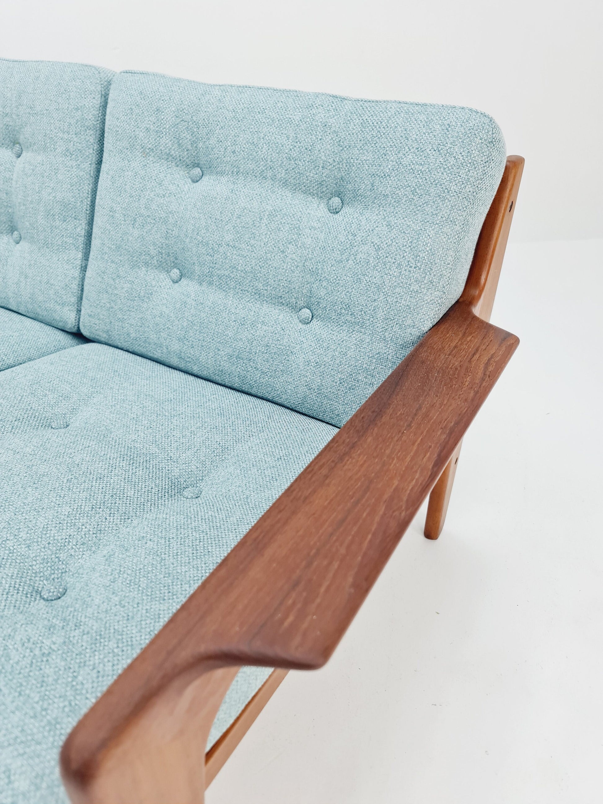 Mid century easy lounge couch by Arne Wahl Iversen for komfort teak , 1960s