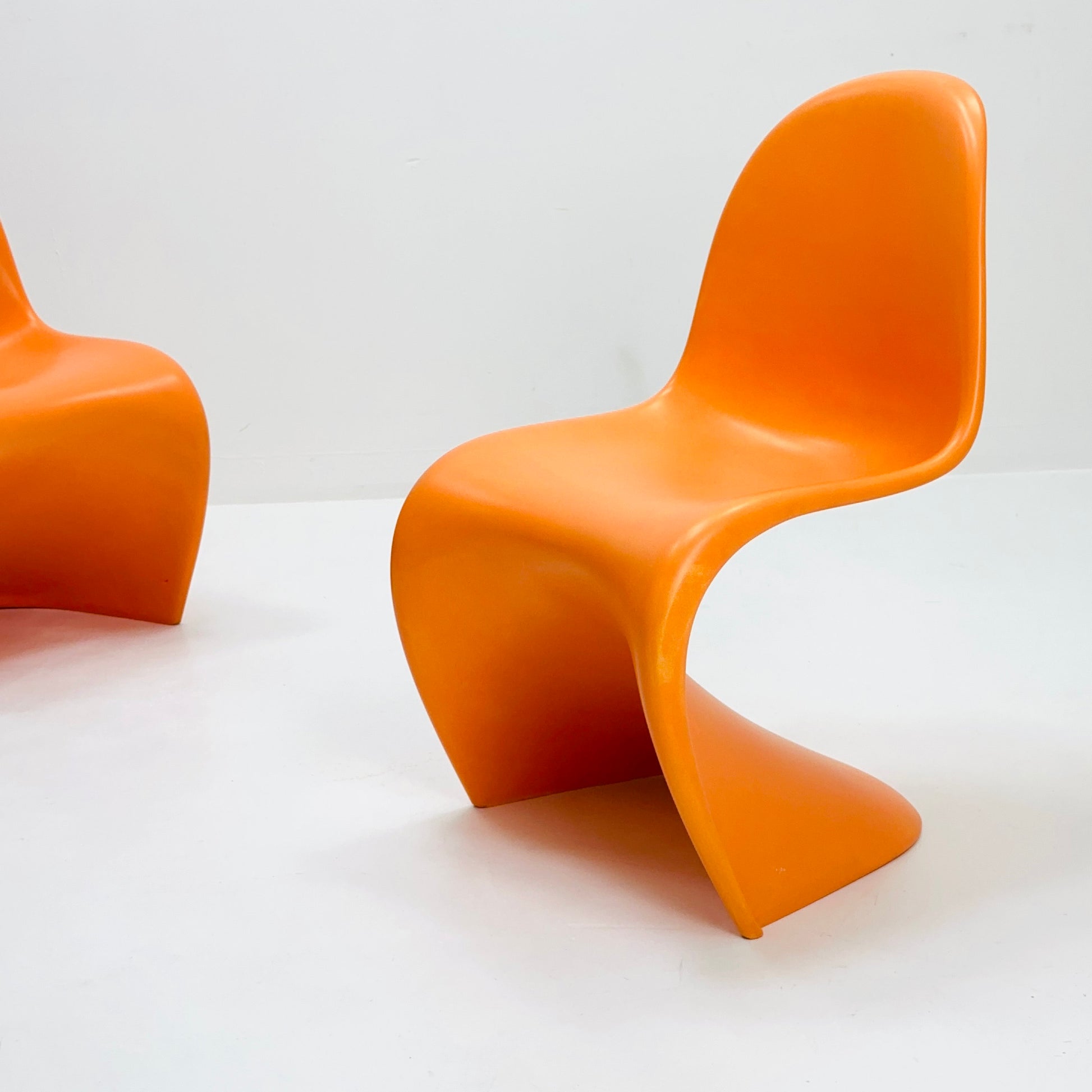 Set of 2 Space Age chairs by Verner Panton for Fehlbaum production , 1970s