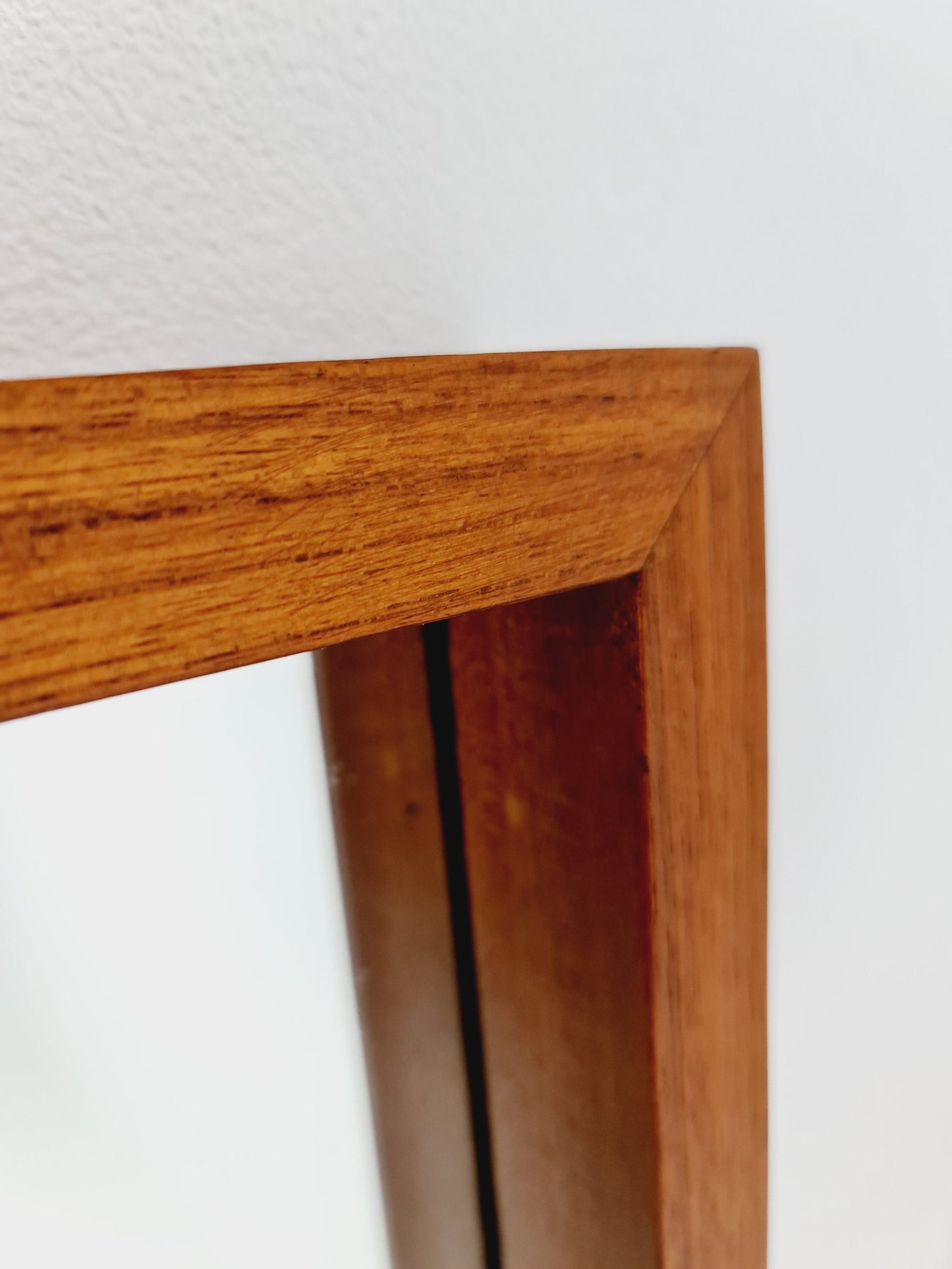 Big Danish mid-century Modern wall-mounted mirror, 1960s