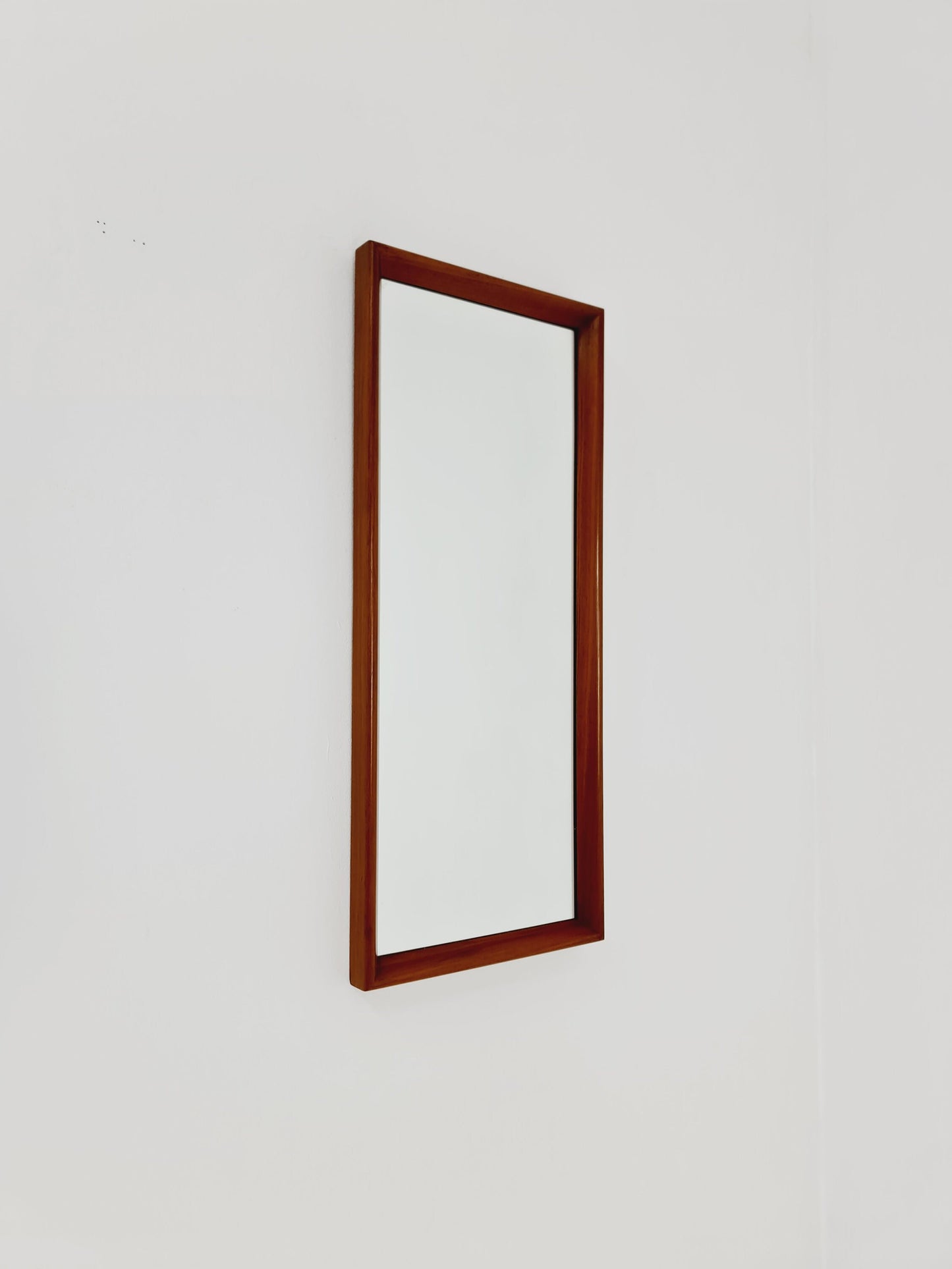 German mid-century Modern wall-mounted mirror, By Verlaux 1950s