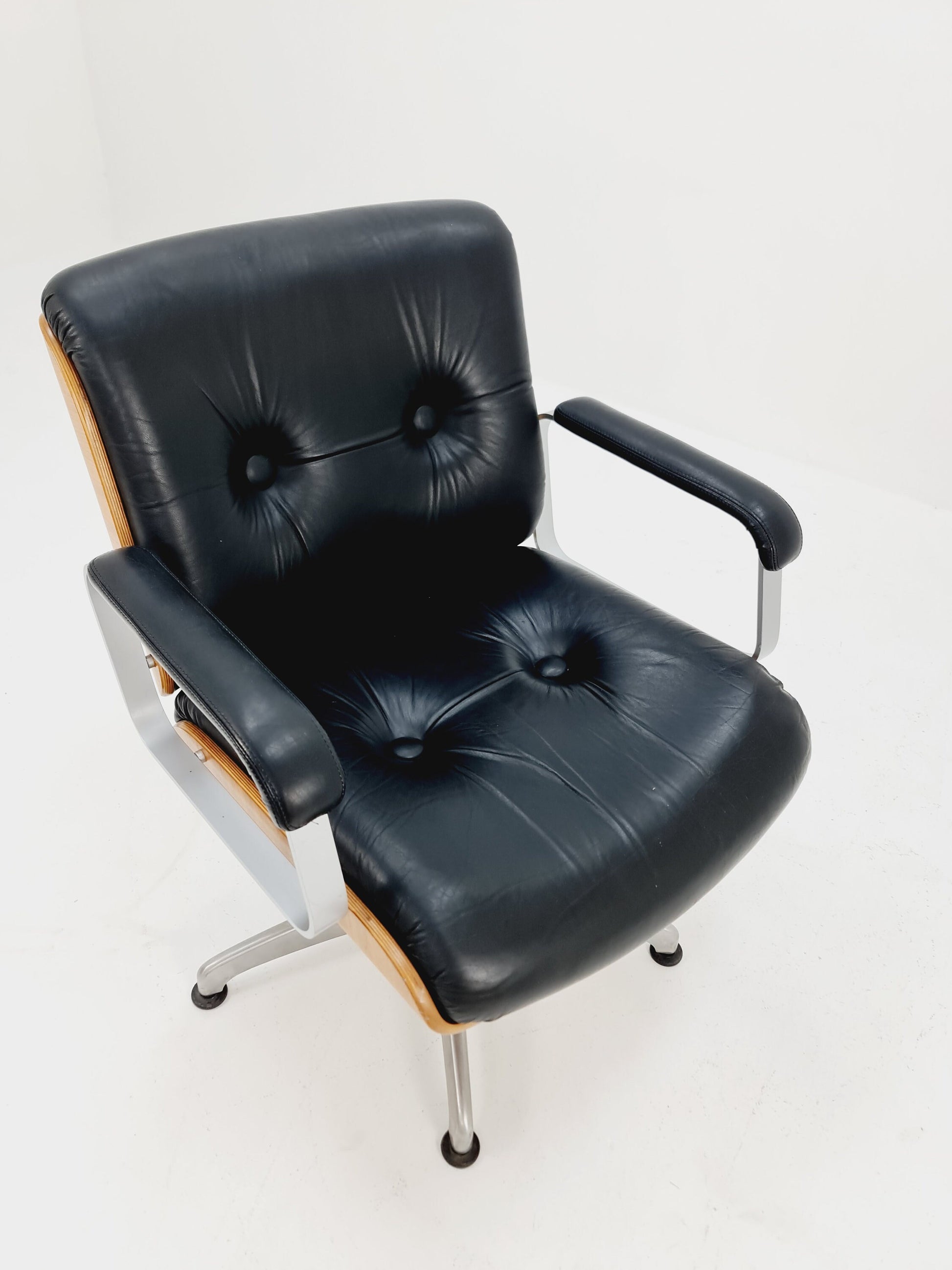 Mid century German office Arm chair by Martin Stoll for Giroflex, 1960s