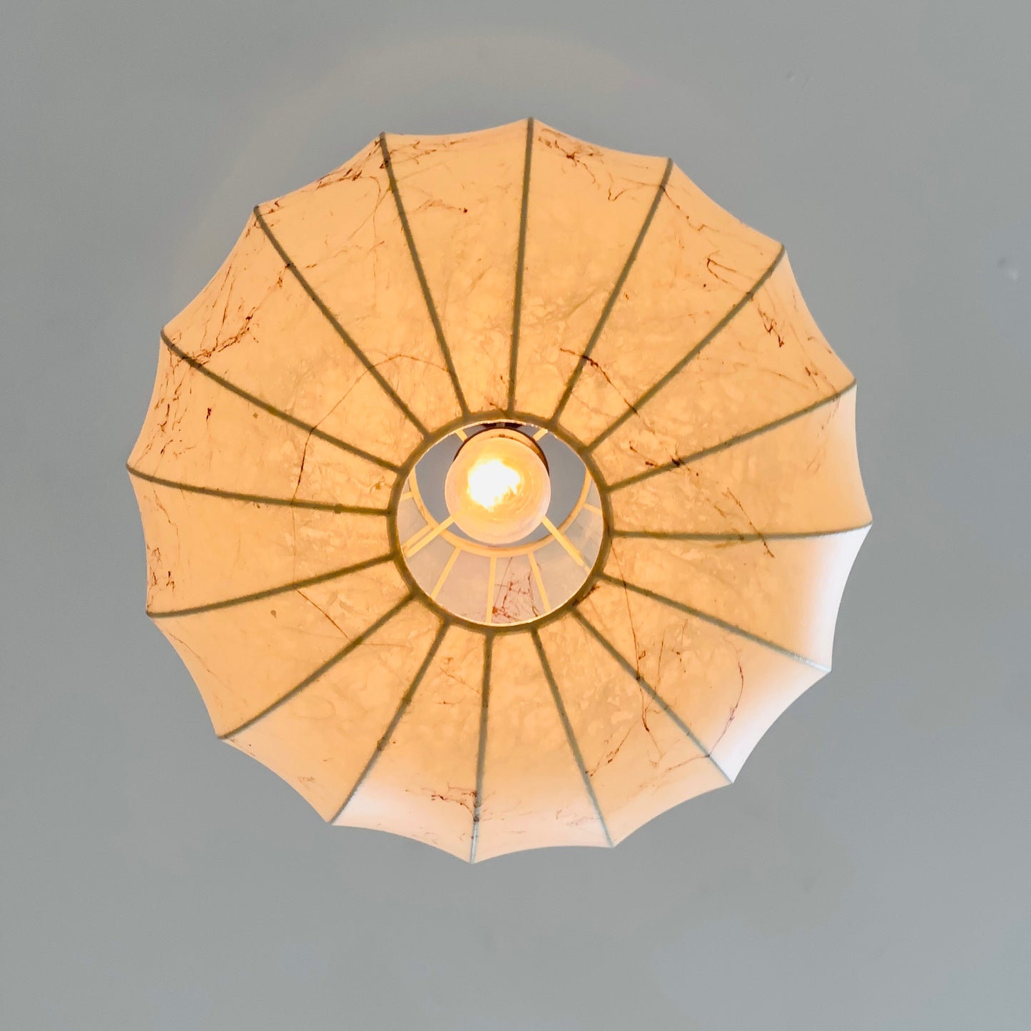 Big Space age pendant lamp by Designer Achille & Pier Giacomo Castiglioni : Bovezzo (Italy)