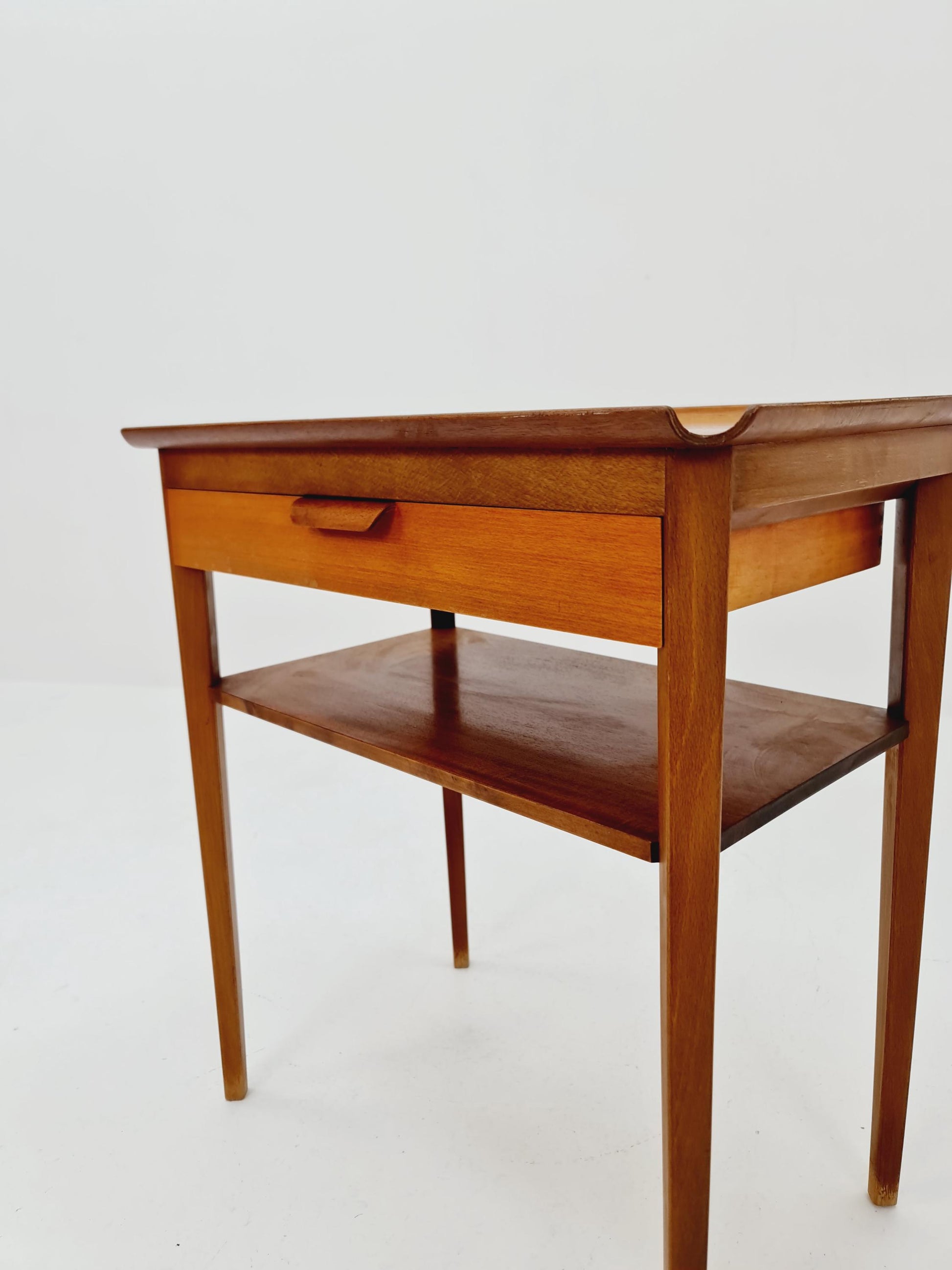 Swedish nightstands mid century design by Bertil Fridhagen for Bodafors ,1960