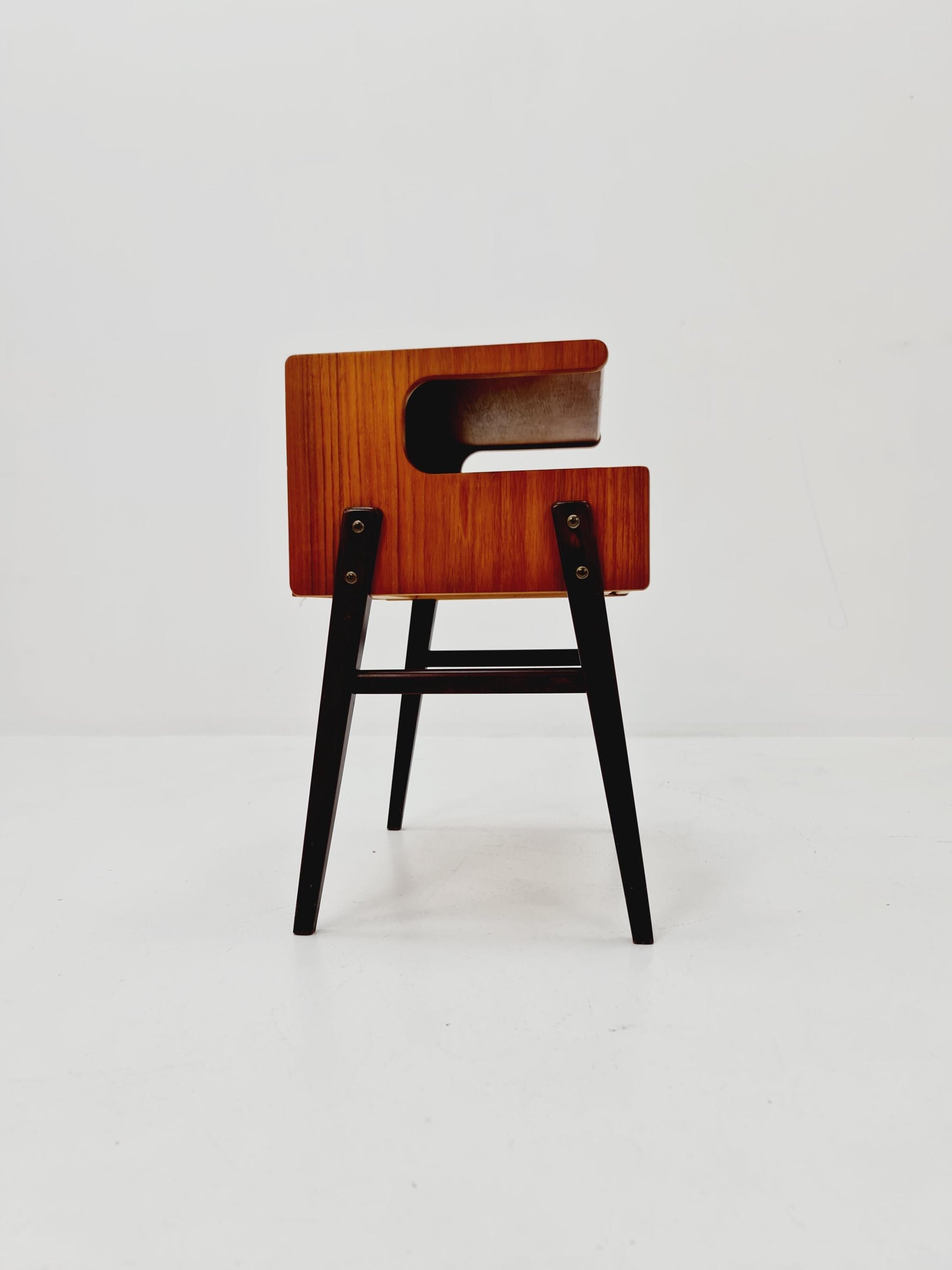 Midcentury Carlström & Co Teak Vintage Side table/ Bedside table/ Night stand straight from the sixties