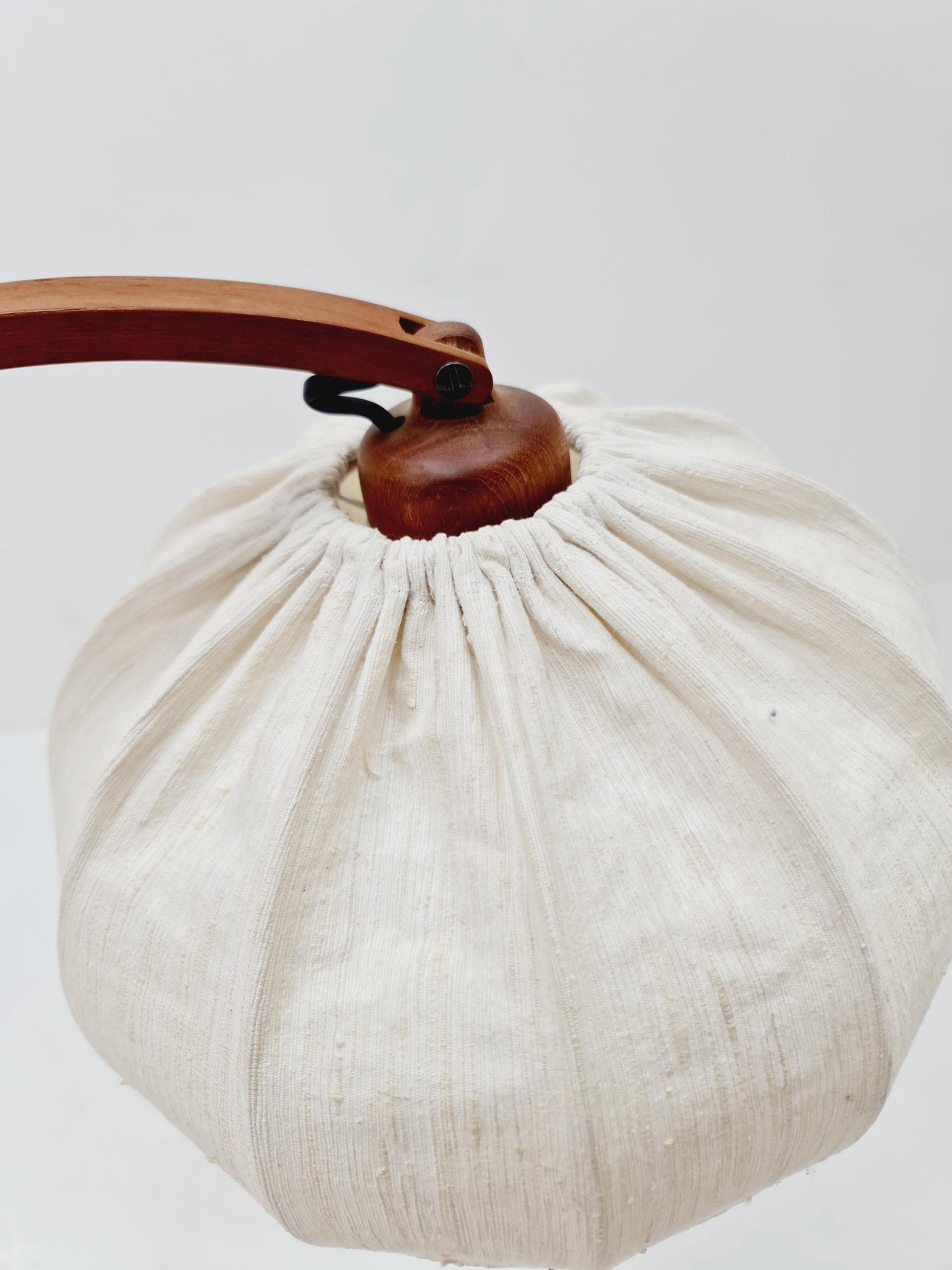 Vintage Danish Teak floor lamp by DOMUS 1970s