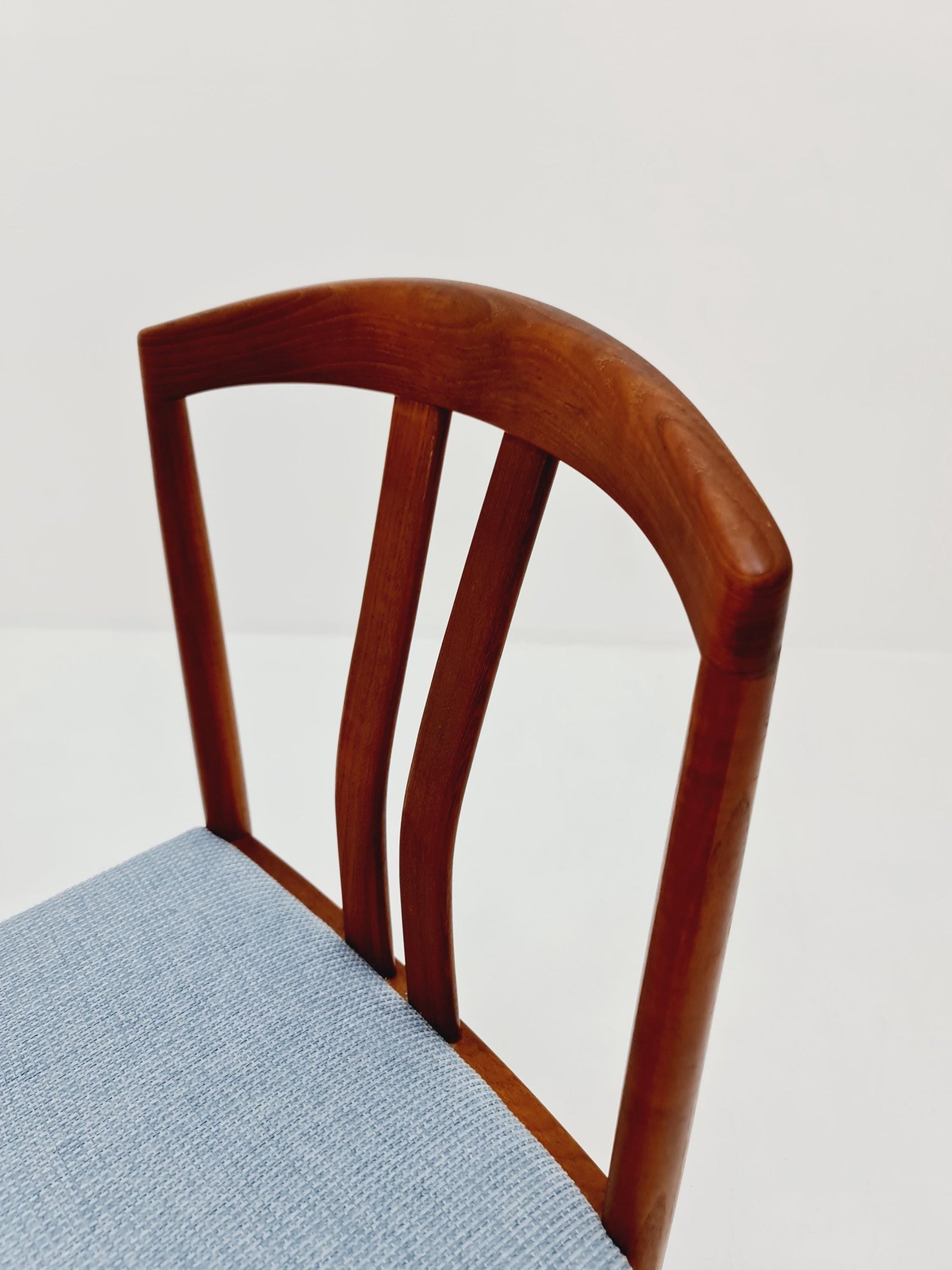 Vintage Swidish solid teak dining chairs By ALB.Johansson & Soner For C.E Eksrtöm , 1960s, Set of 4