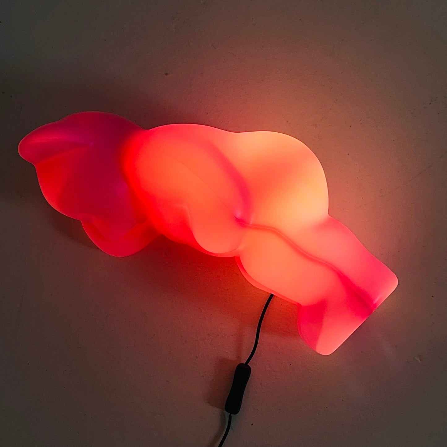 Rare Space Age Vintage German Lumibär Floor Lamp by Elmar Flötotto for Flötotto 1980