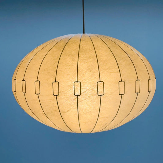 Big Space age pendant lamp by Designer Achille & Pier Giacomo Castiglioni : Bovezzo (Italy)