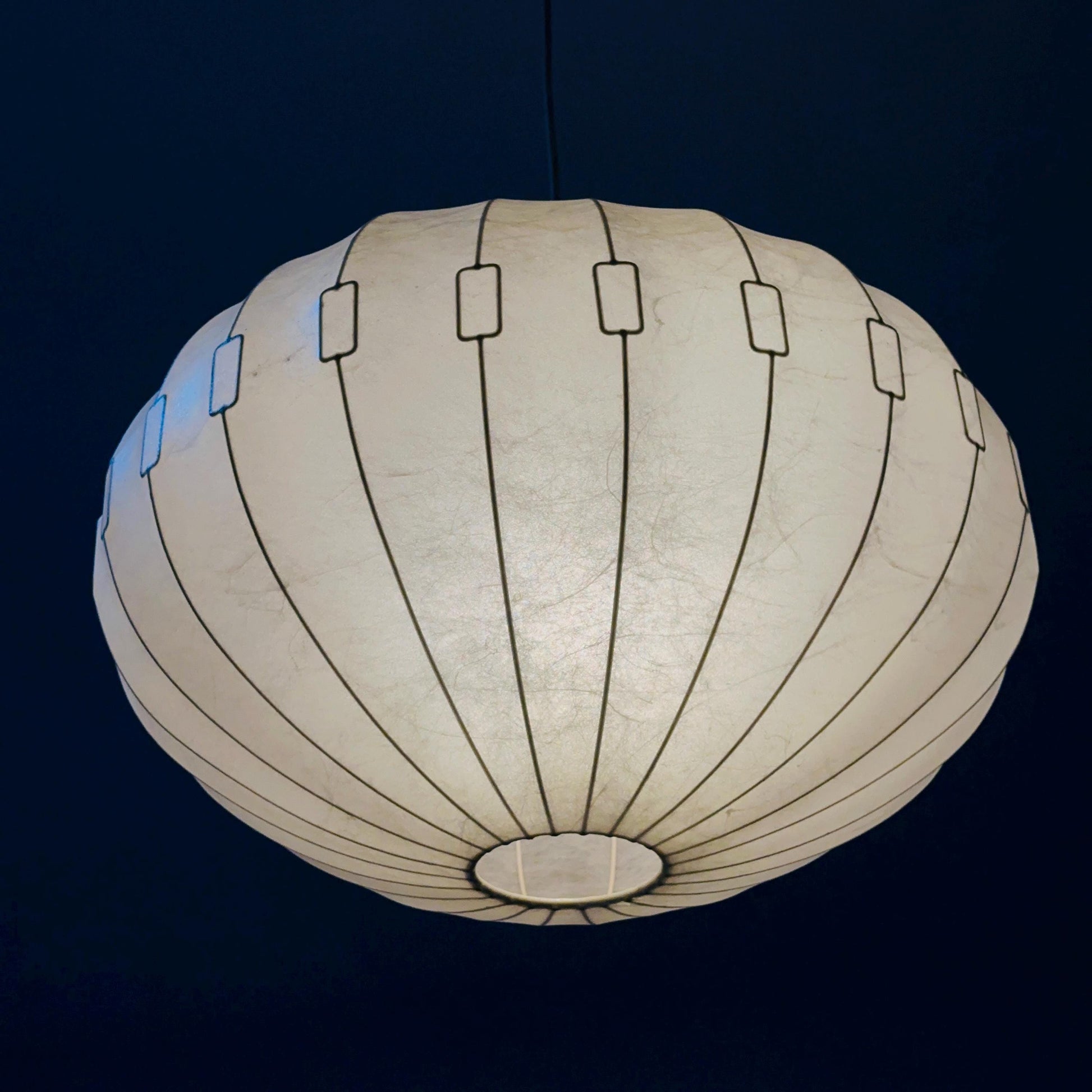 Big Space age pendant lamp by Designer Achille & Pier Giacomo Castiglioni : Bovezzo (Italy)