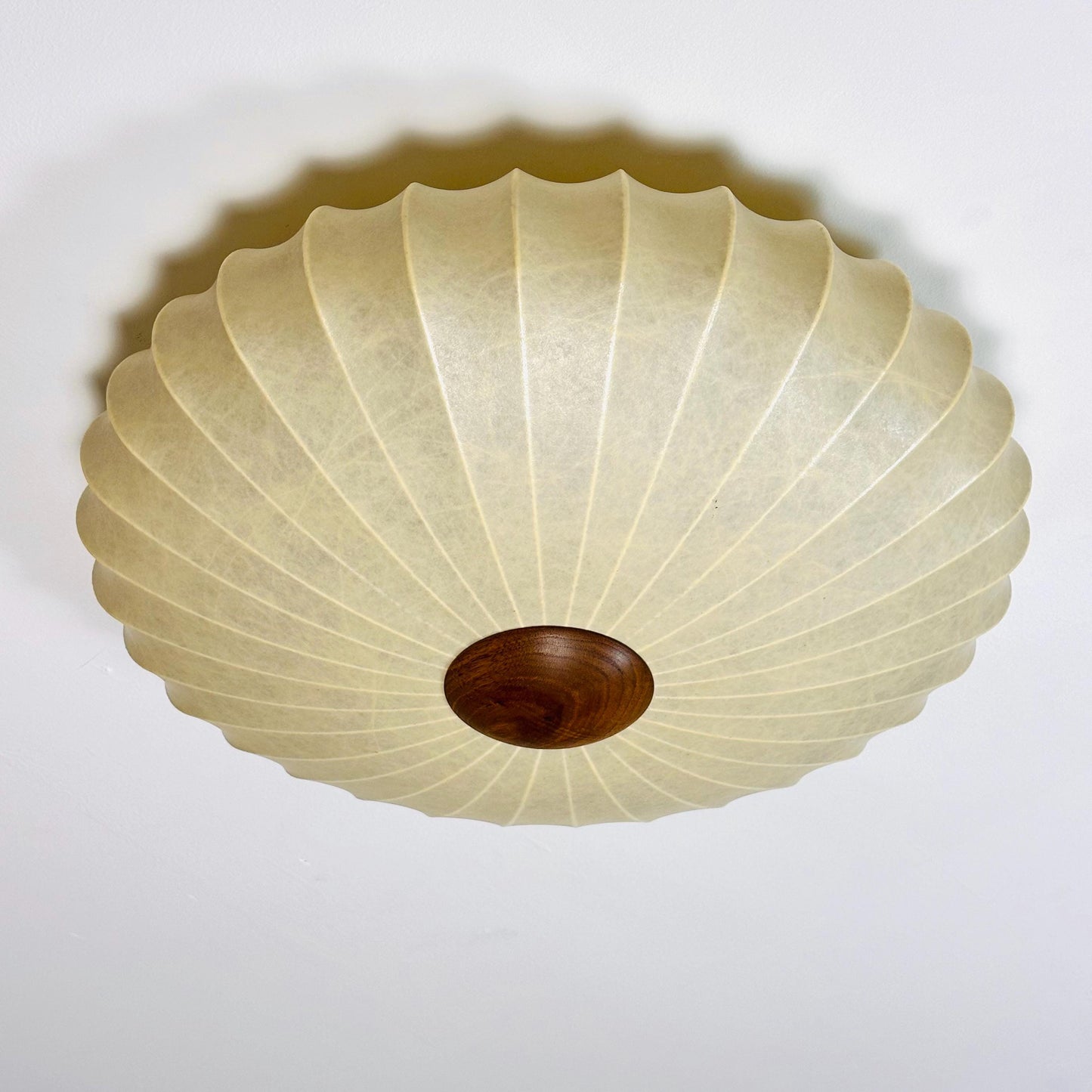 mid century ceiling lamp from the Cocoon series Designer Achille & Pier Giacomo Castiglioni : Bovezzo (Italy) 1970