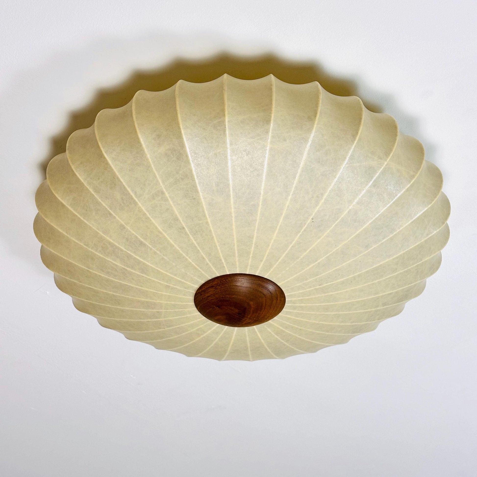 mid century ceiling lamp from the Cocoon series Designer Achille & Pier Giacomo Castiglioni : Bovezzo (Italy) 1970