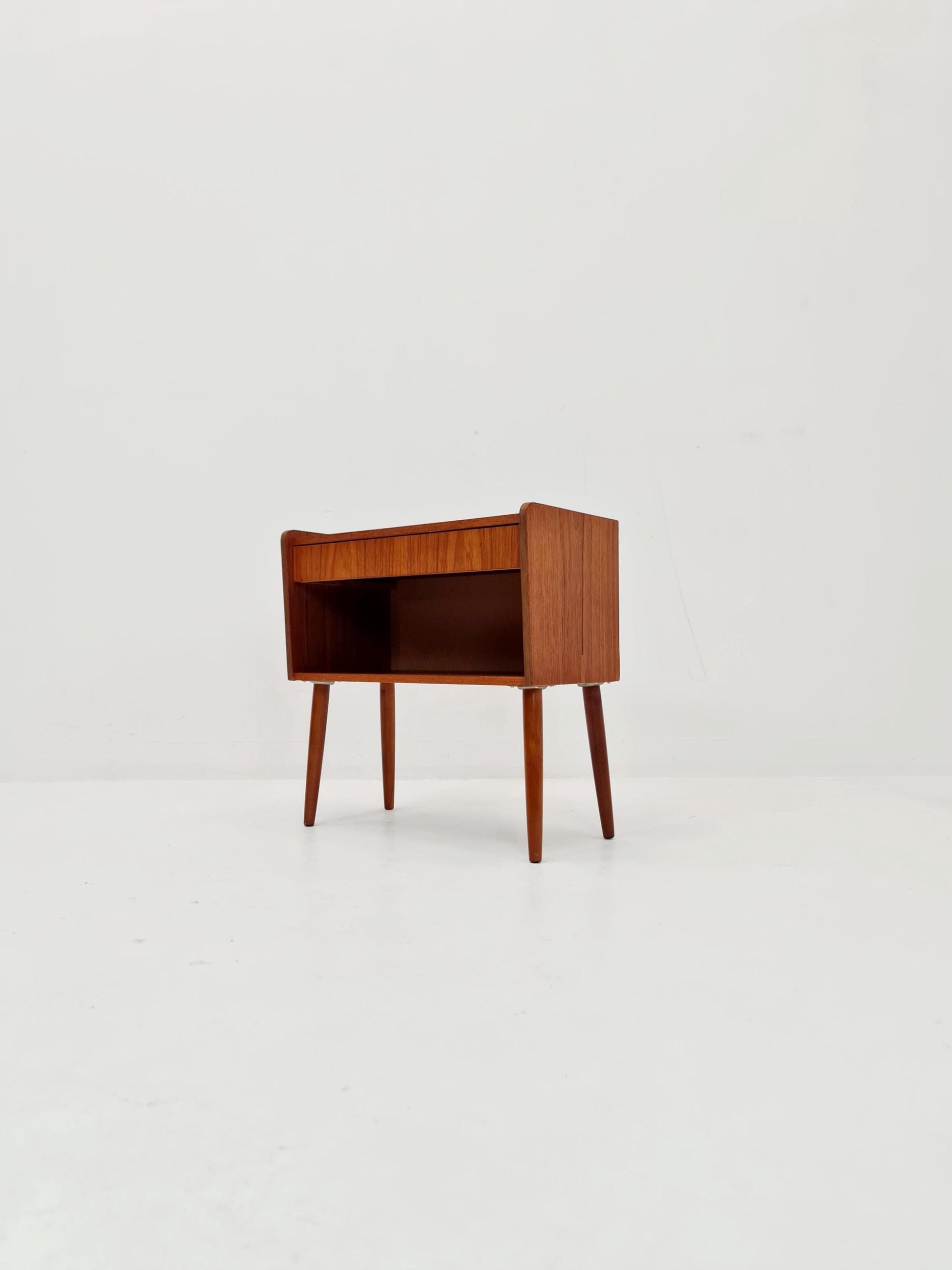 Danish Midcentury teak side tables/ Bedside tables, 1960s