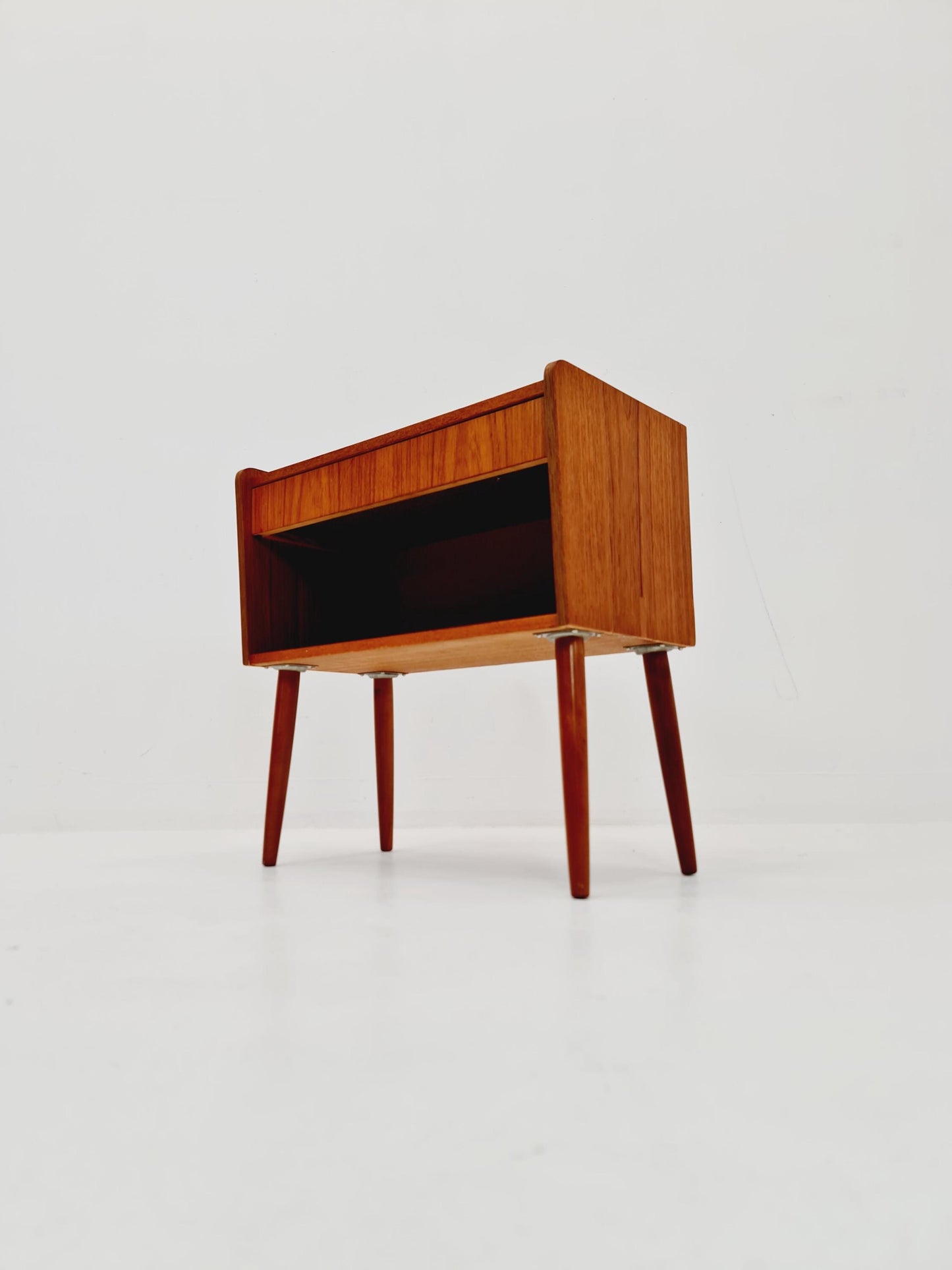 Danish Midcentury teak side tables/ Bedside tables, 1960s