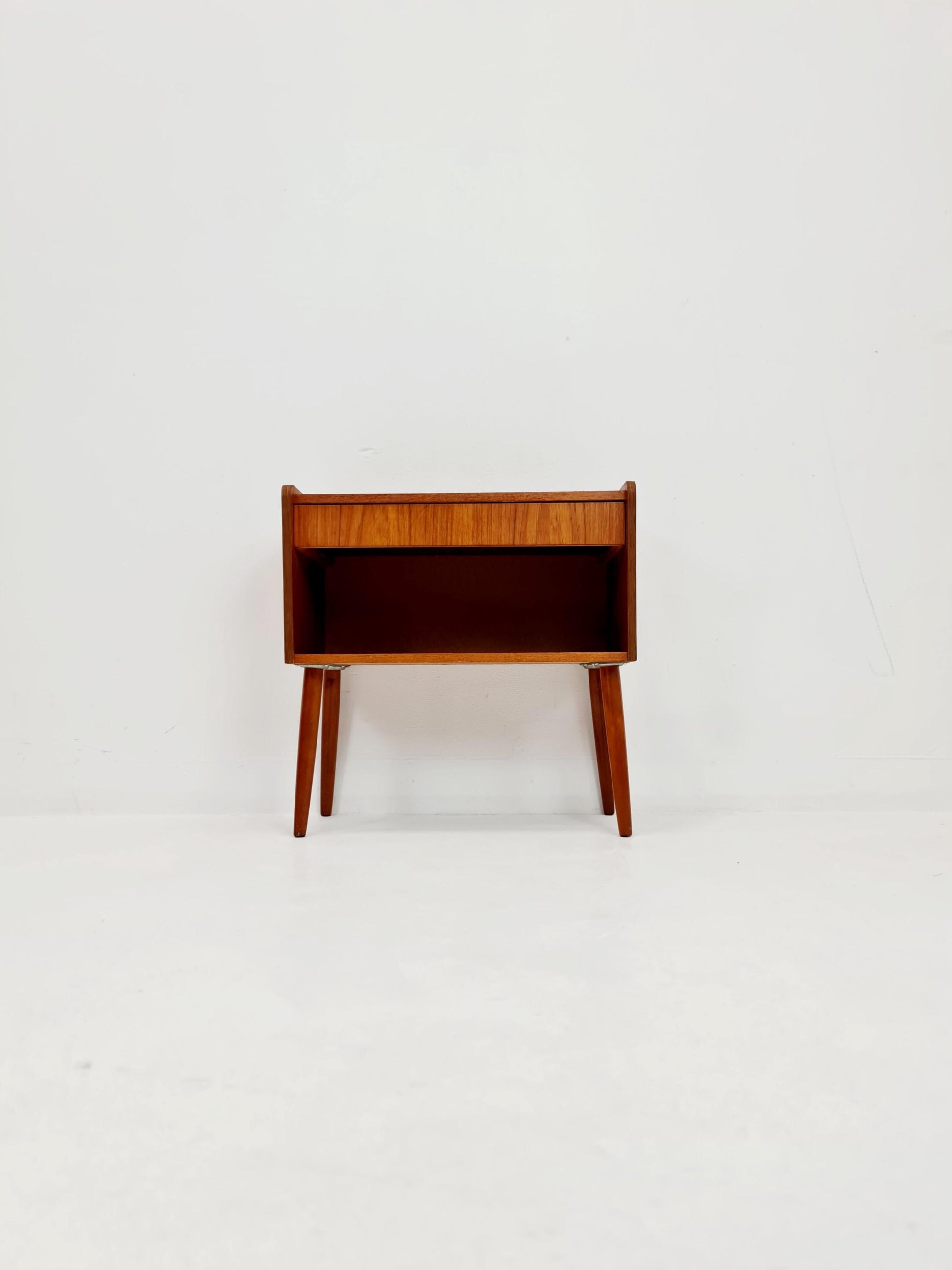 Danish Midcentury teak side tables/ Bedside tables, 1960s