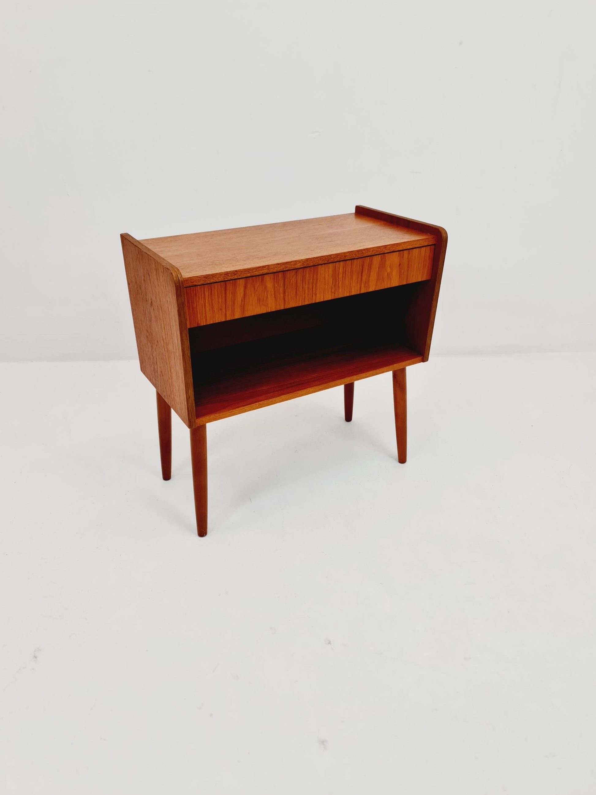 Danish Midcentury teak side tables/ Bedside tables, 1960s