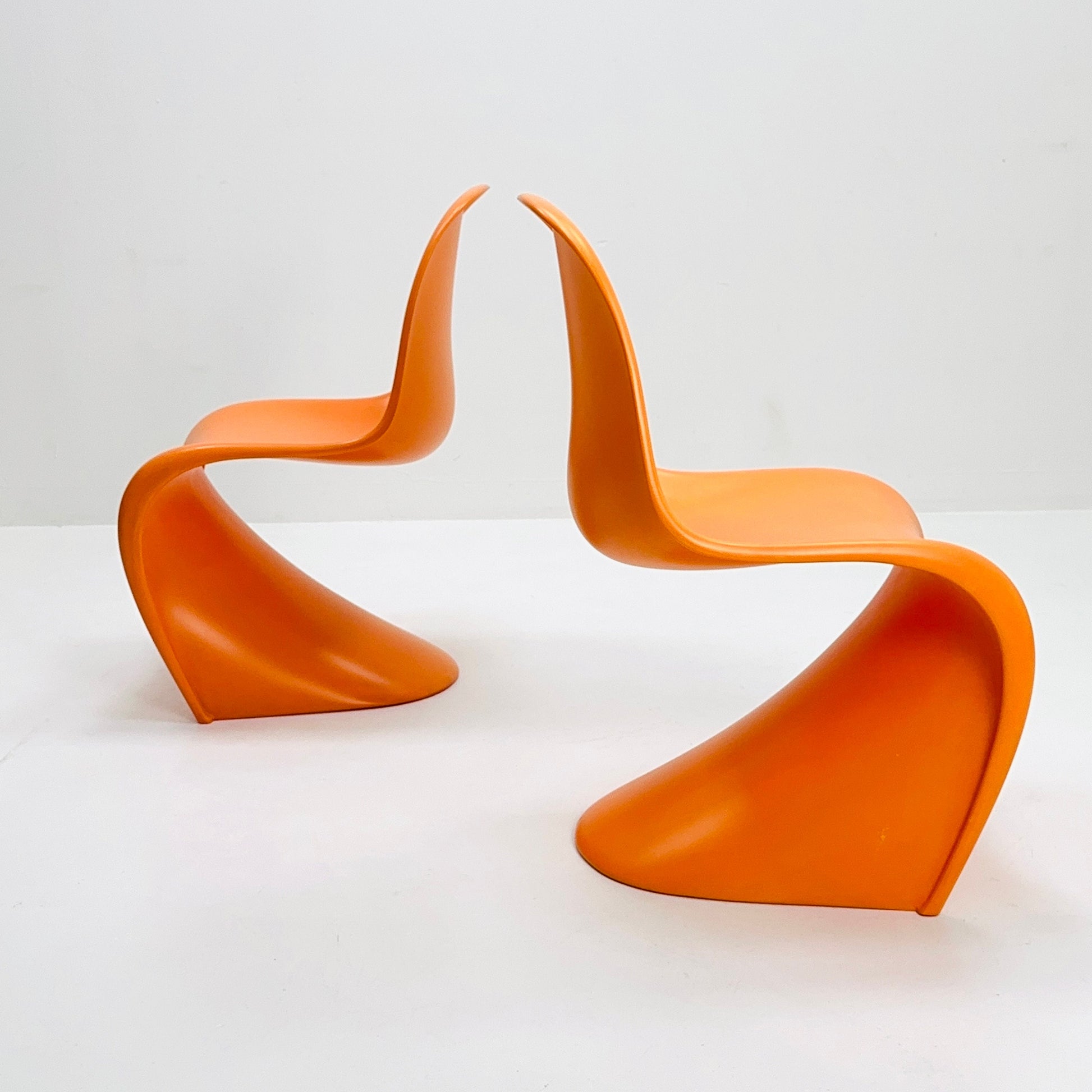Set of 2 Space Age chairs by Verner Panton for Fehlbaum production , 1970s