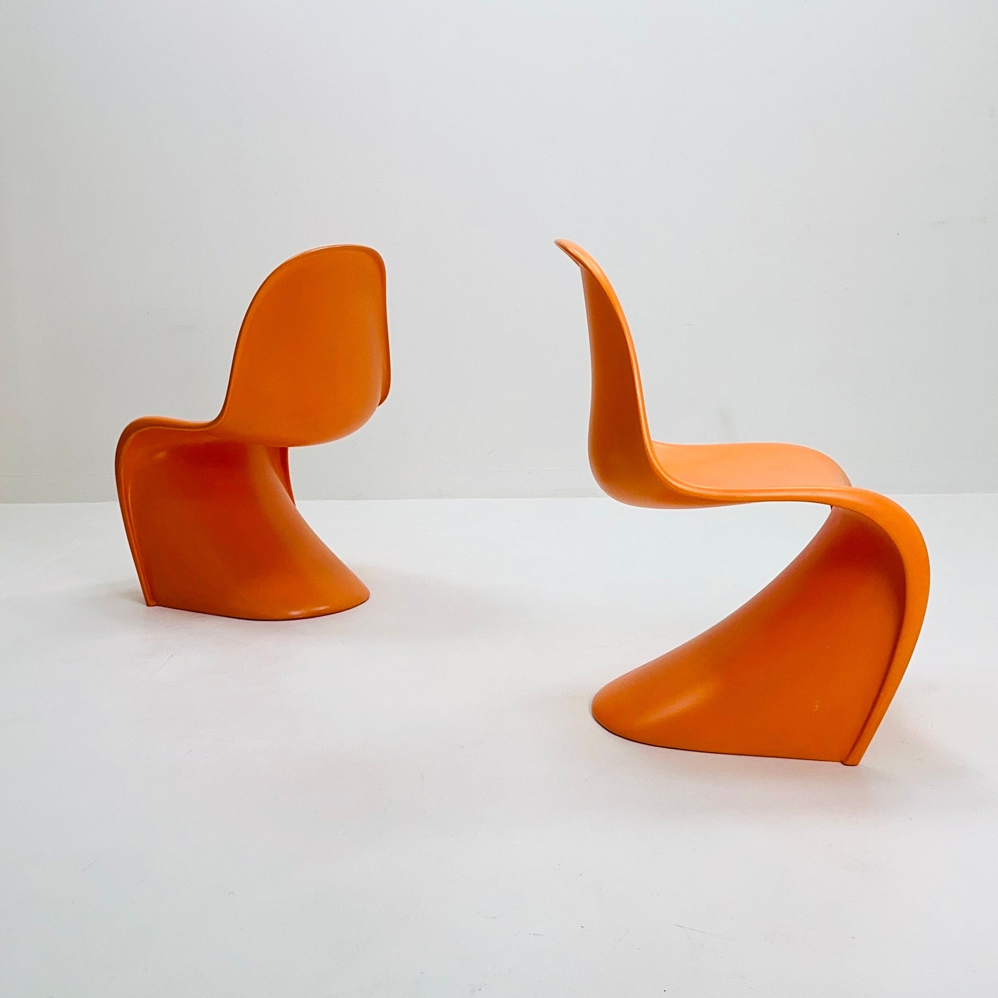 Set of 2 Space Age chairs by Verner Panton for Fehlbaum production , 1970s