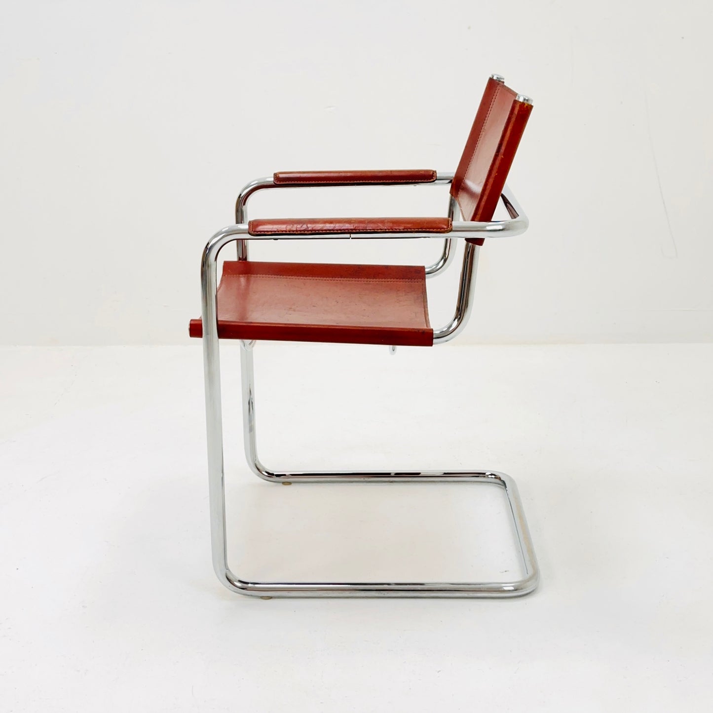Model MG5 Centro Studi desk chair by Mart Stam & Marcel Breuer for Matteo Grassi, 1970s