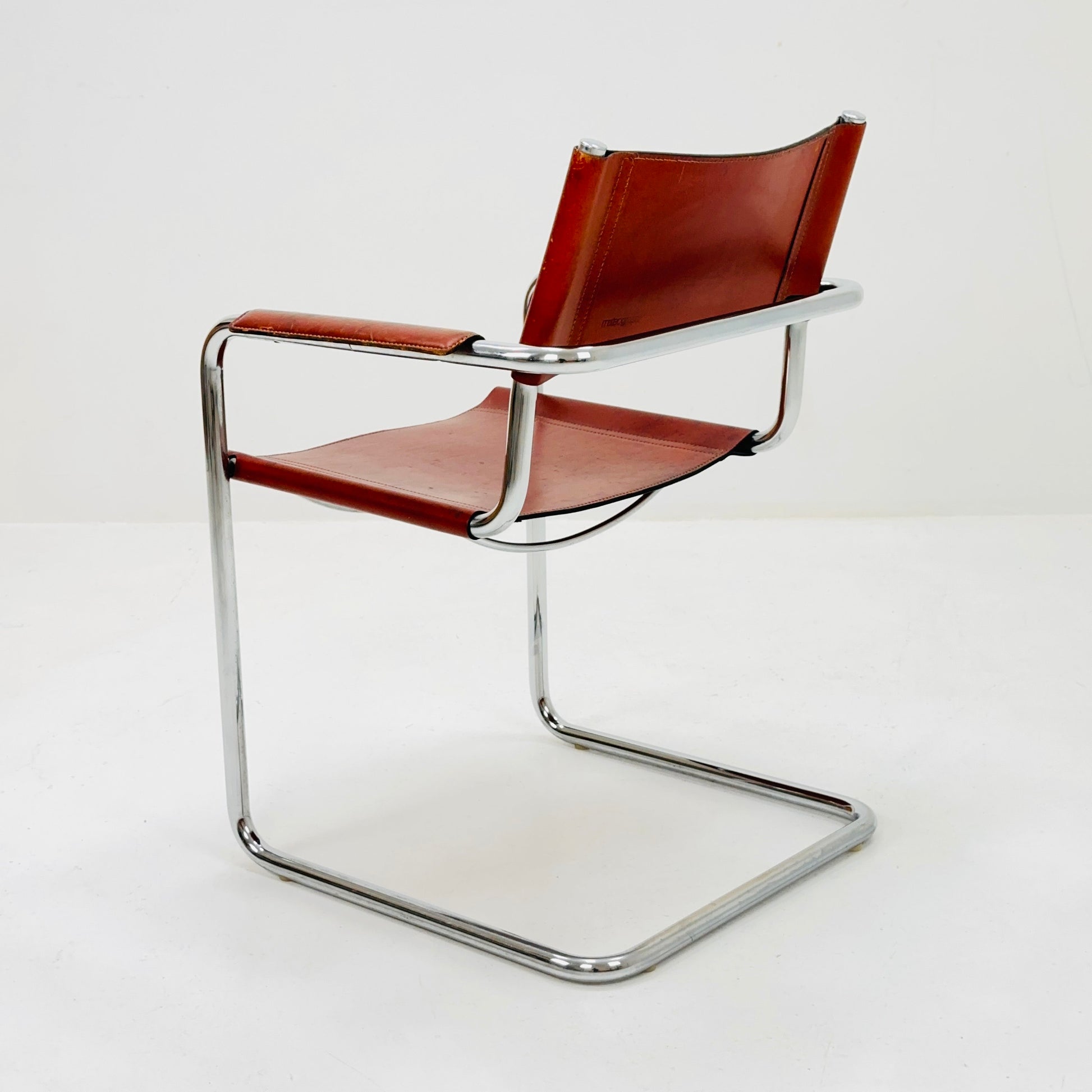 Model MG5 Centro Studi desk chair by Mart Stam & Marcel Breuer for Matteo Grassi, 1970s