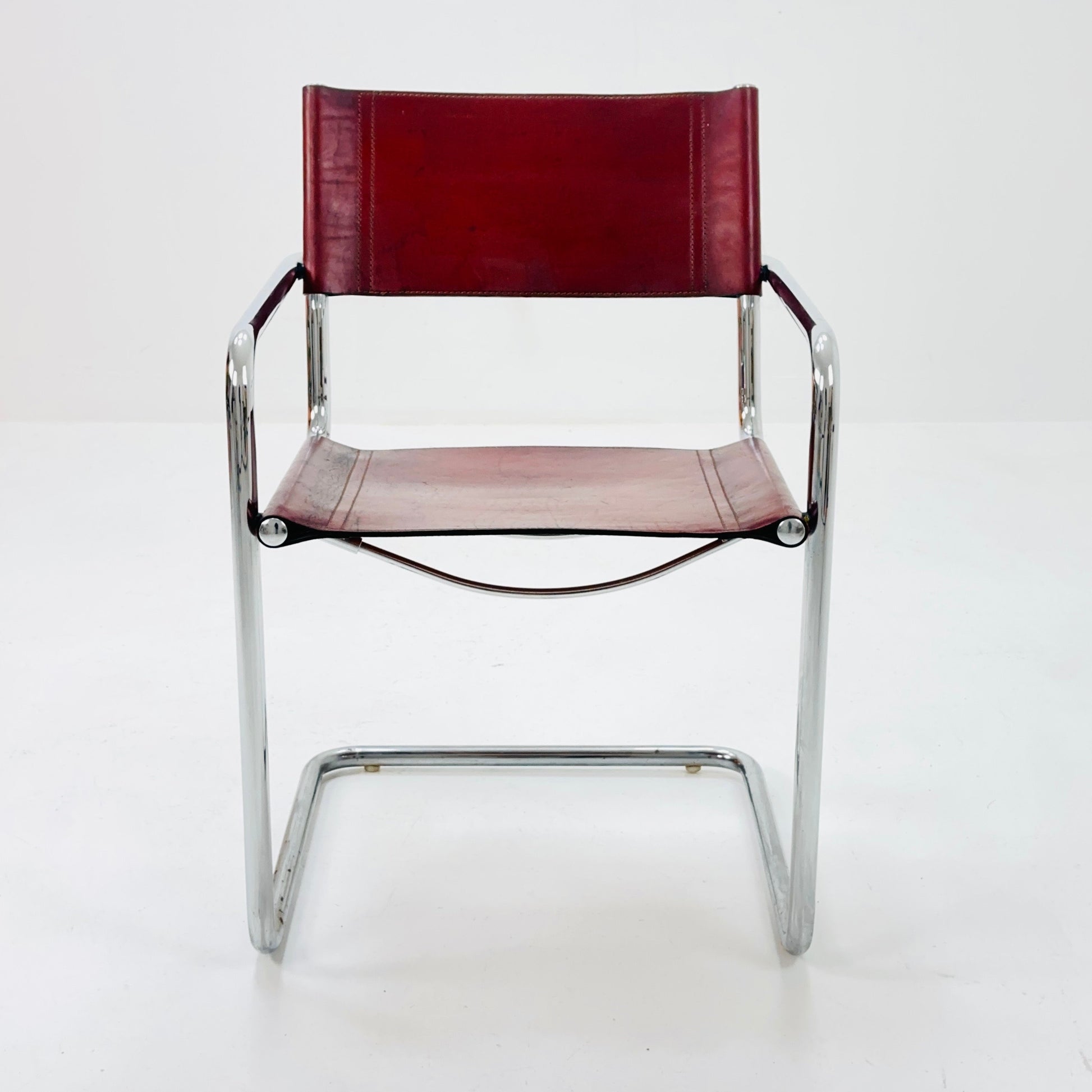 Model MG5 Centro Studi desk chair by Mart Stam & Marcel Breuer for Matteo Grassi, 1970s