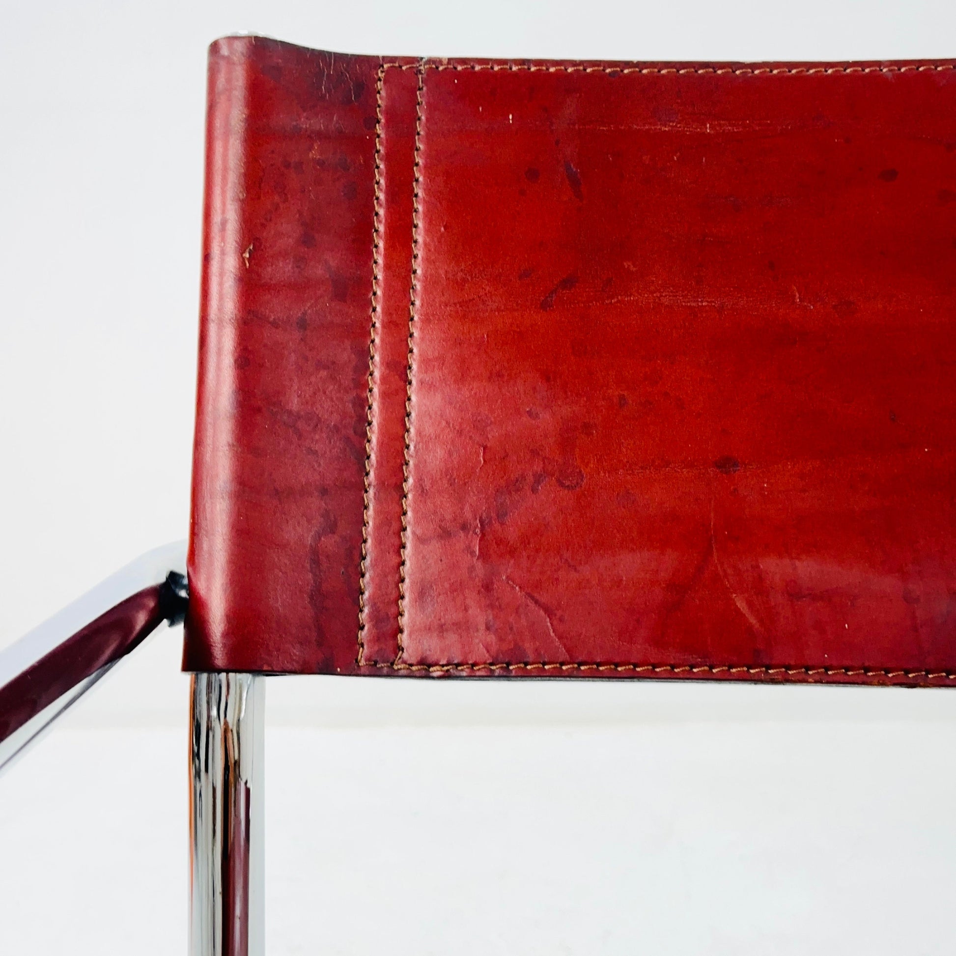 Model MG5 Centro Studi desk chair by Mart Stam & Marcel Breuer for Matteo Grassi, 1970s