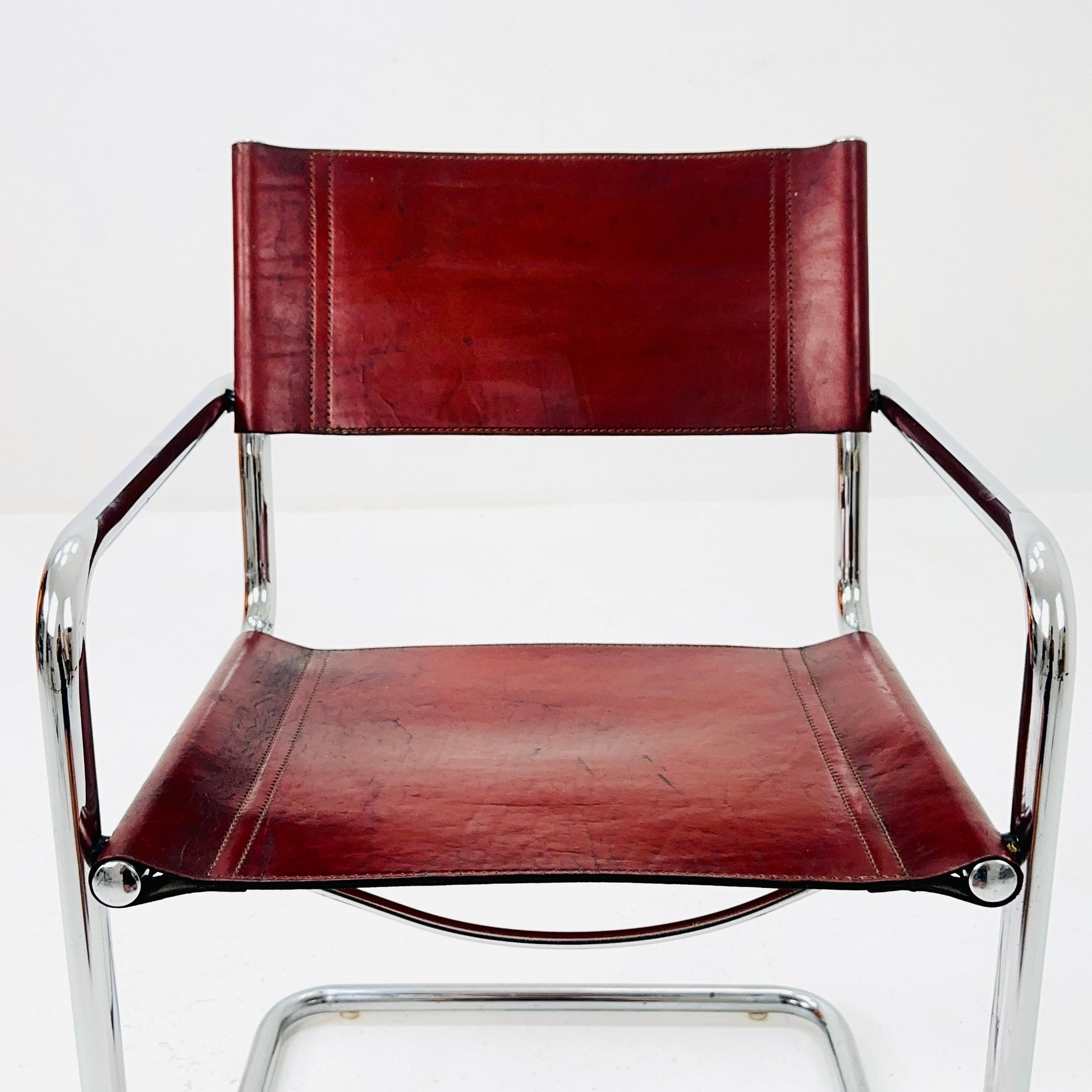 Model MG5 Centro Studi desk chair by Mart Stam & Marcel Breuer for Matteo Grassi, 1970s