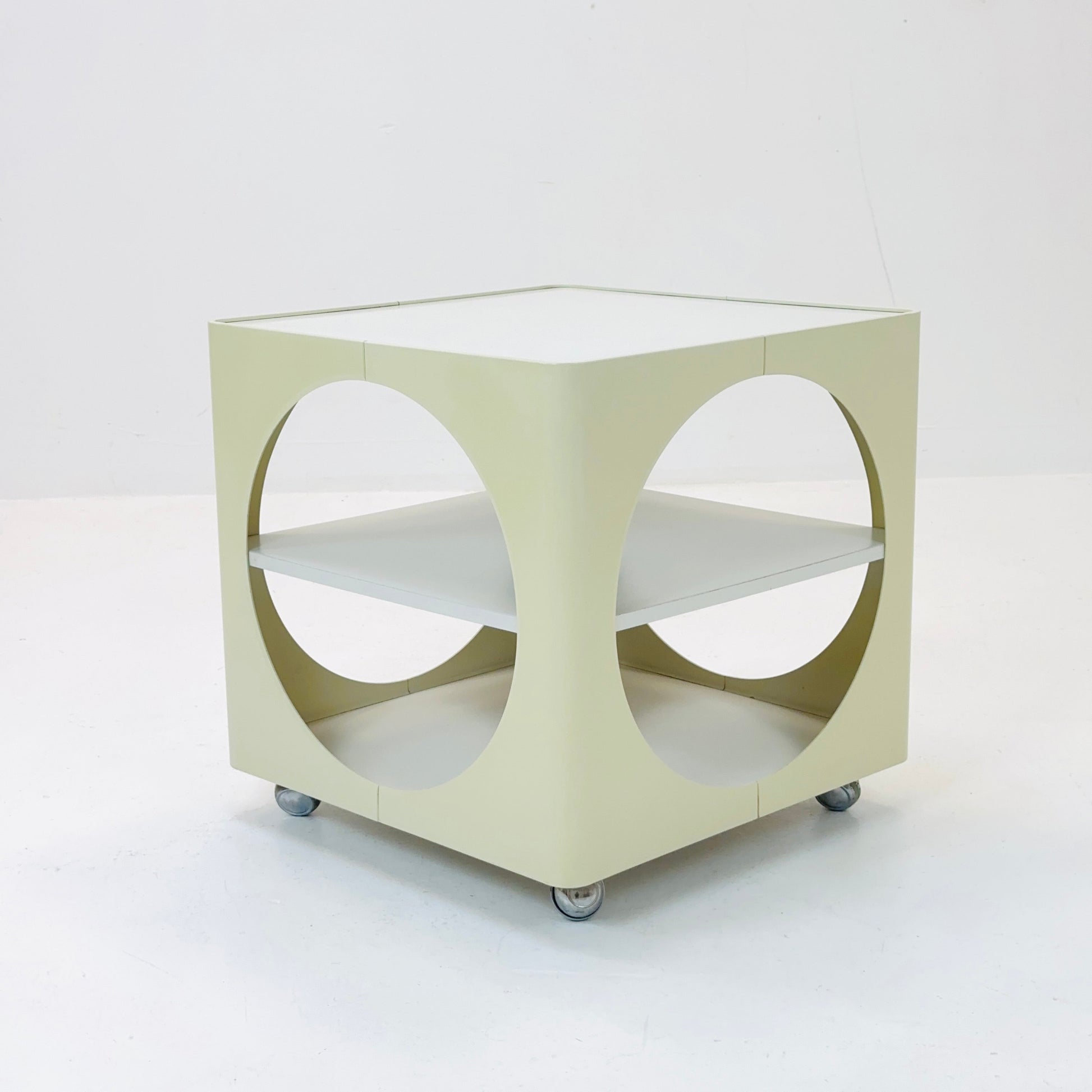 Cubic space age coffee club table 1970s