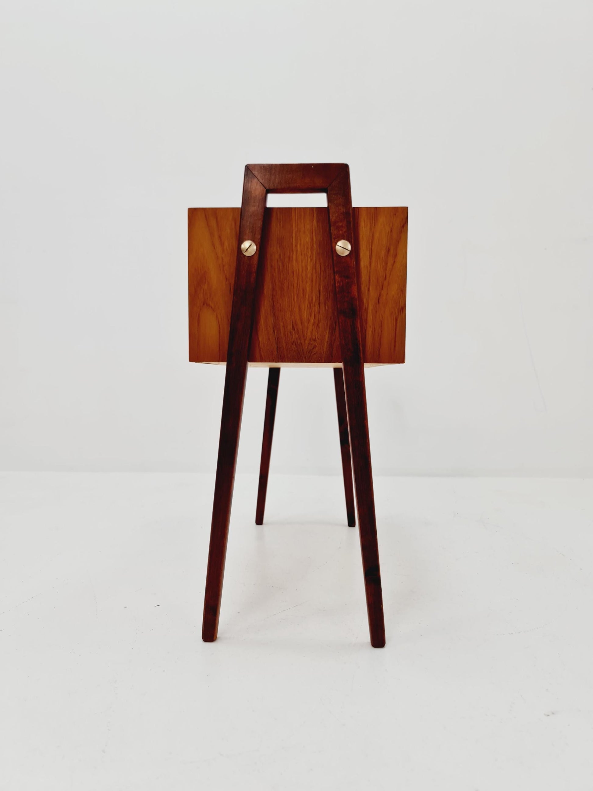 Midcentury Scandinavian Teak vintage Side table/ hallway/ Night stand, 1960s