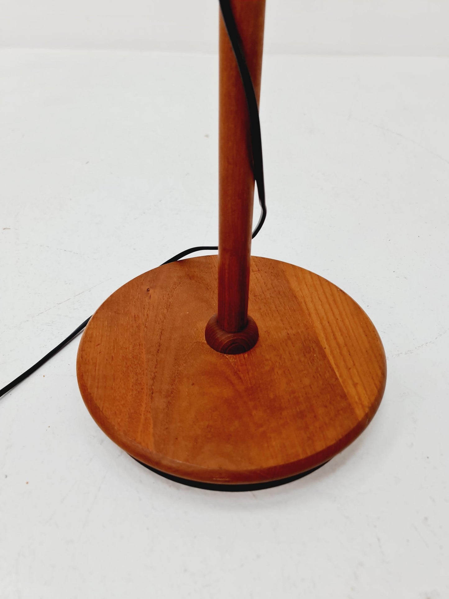 Vintage Danish Teak floor lamp by DOMUS 1970s