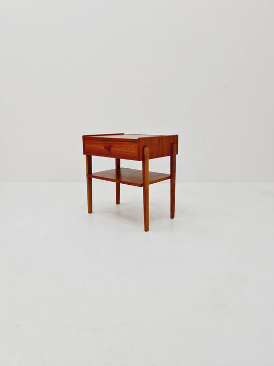 Danish Midcentury teak side tables/ Bedside tables, 1960s