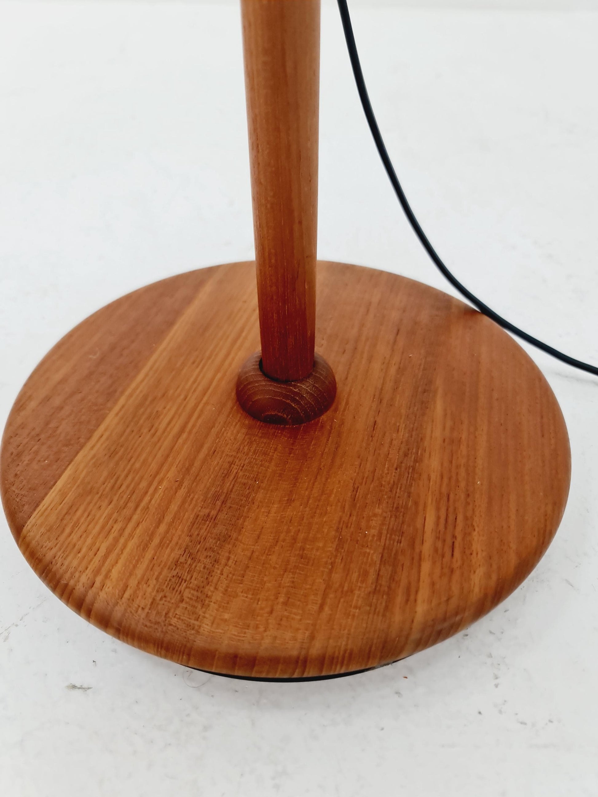 Vintage Danish Teak floor lamp by DOMUS 1970s
