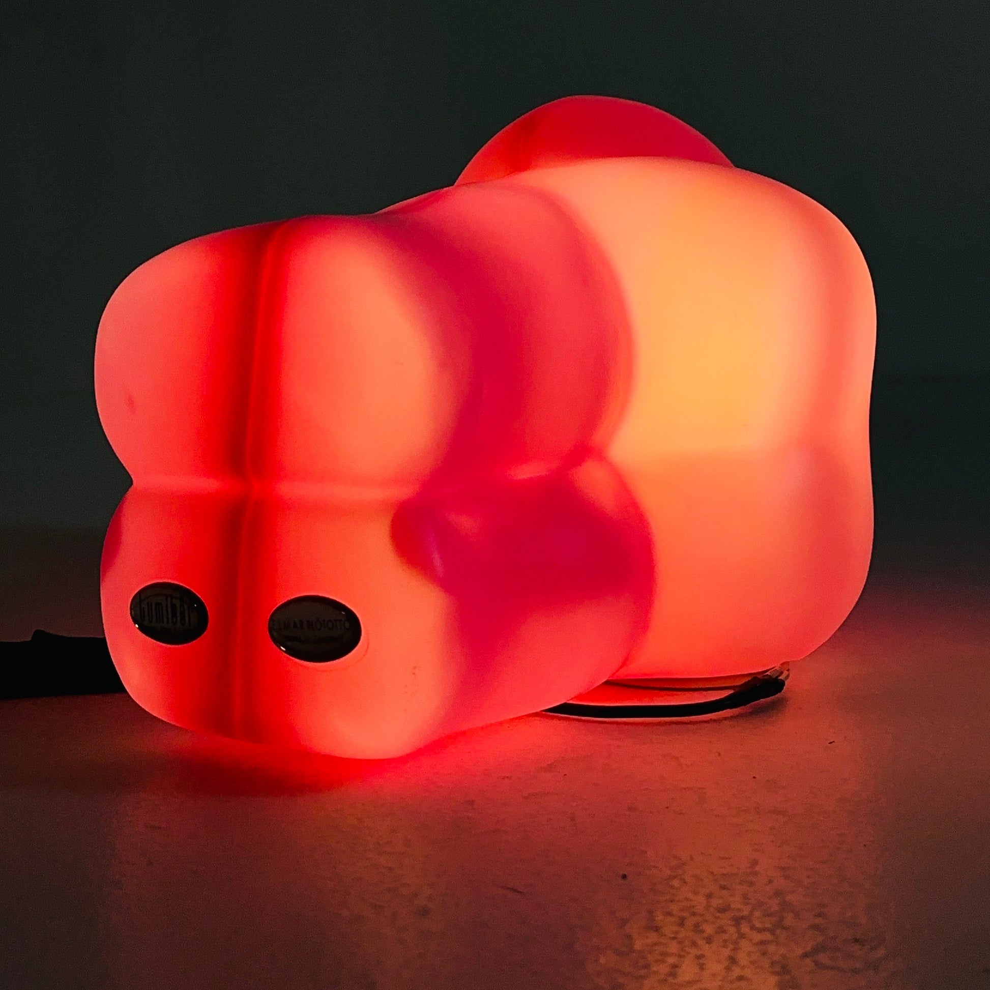 Rare Space Age Vintage German Lumibär Floor Lamp by Elmar Flötotto for Flötotto 1980