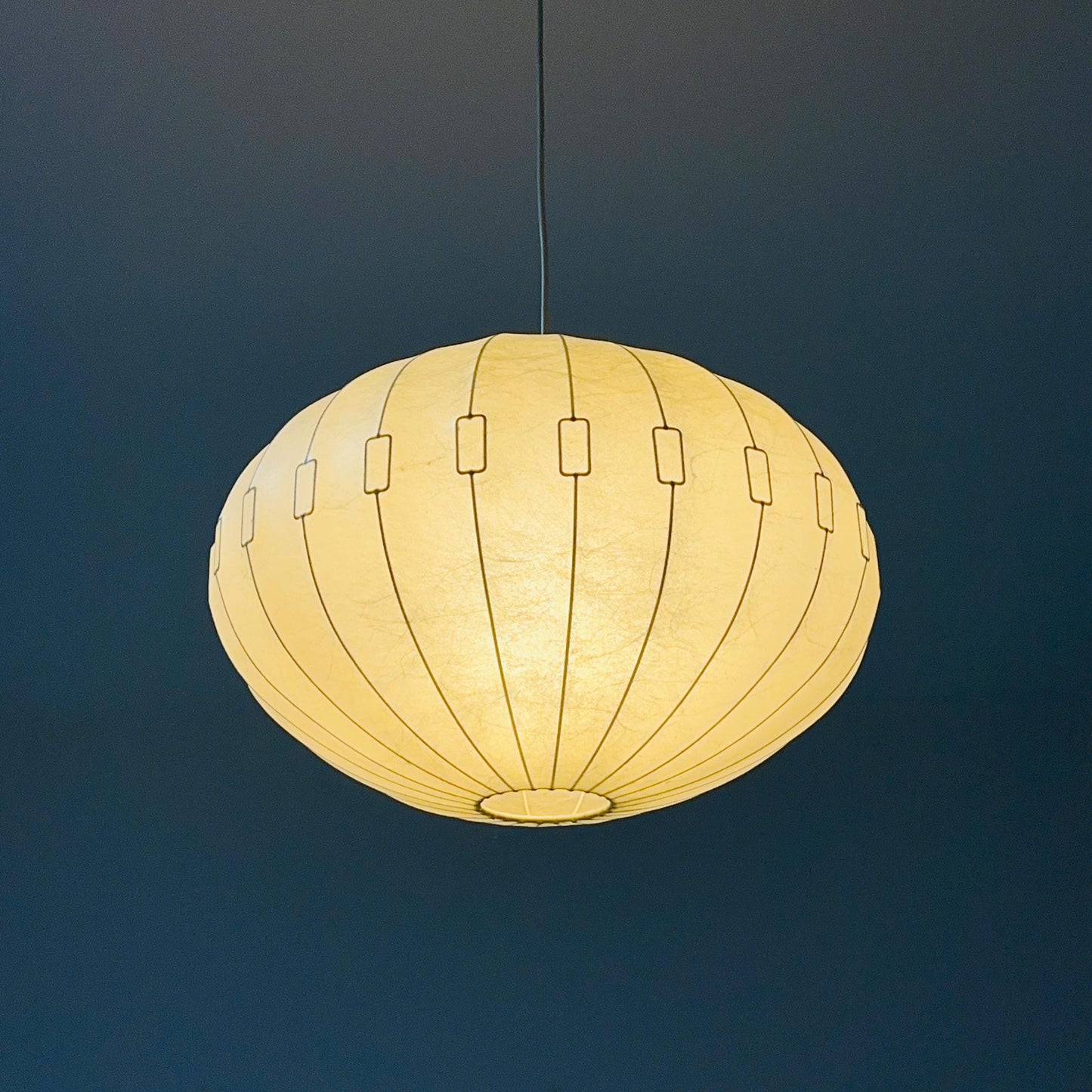 Big Space age pendant lamp by Designer Achille & Pier Giacomo Castiglioni : Bovezzo (Italy)