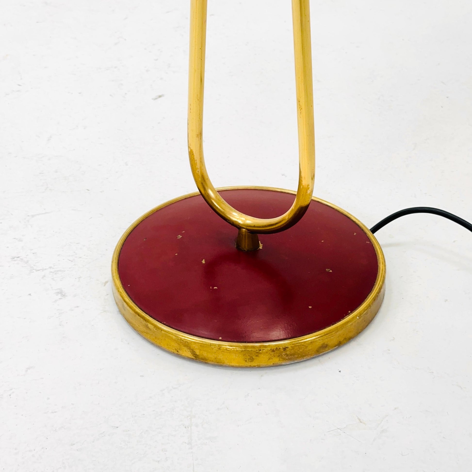 Mid century brass floor lamp 1960s Germany