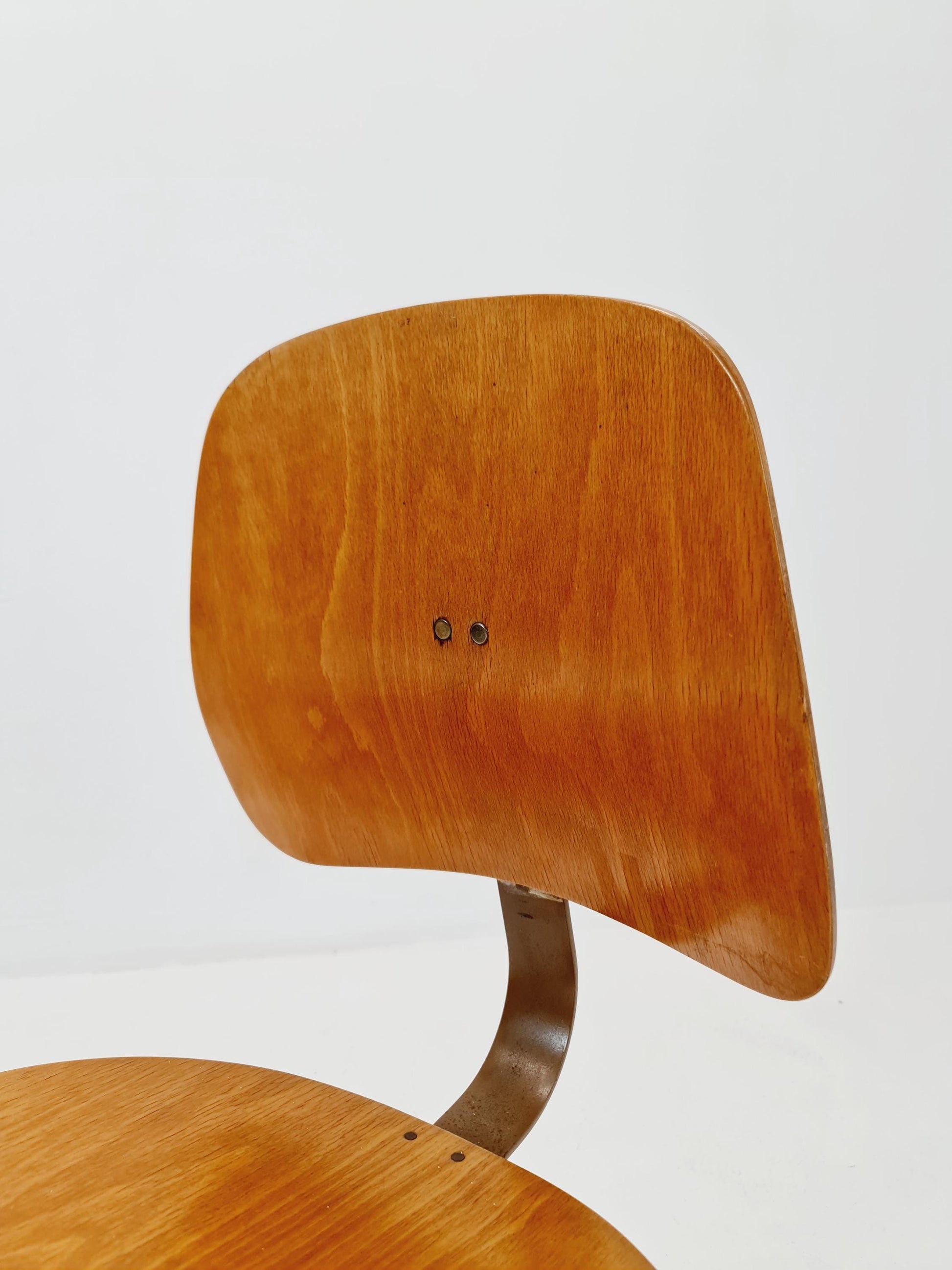 Bauhaus office chair in solid wood By Drabert 1960s