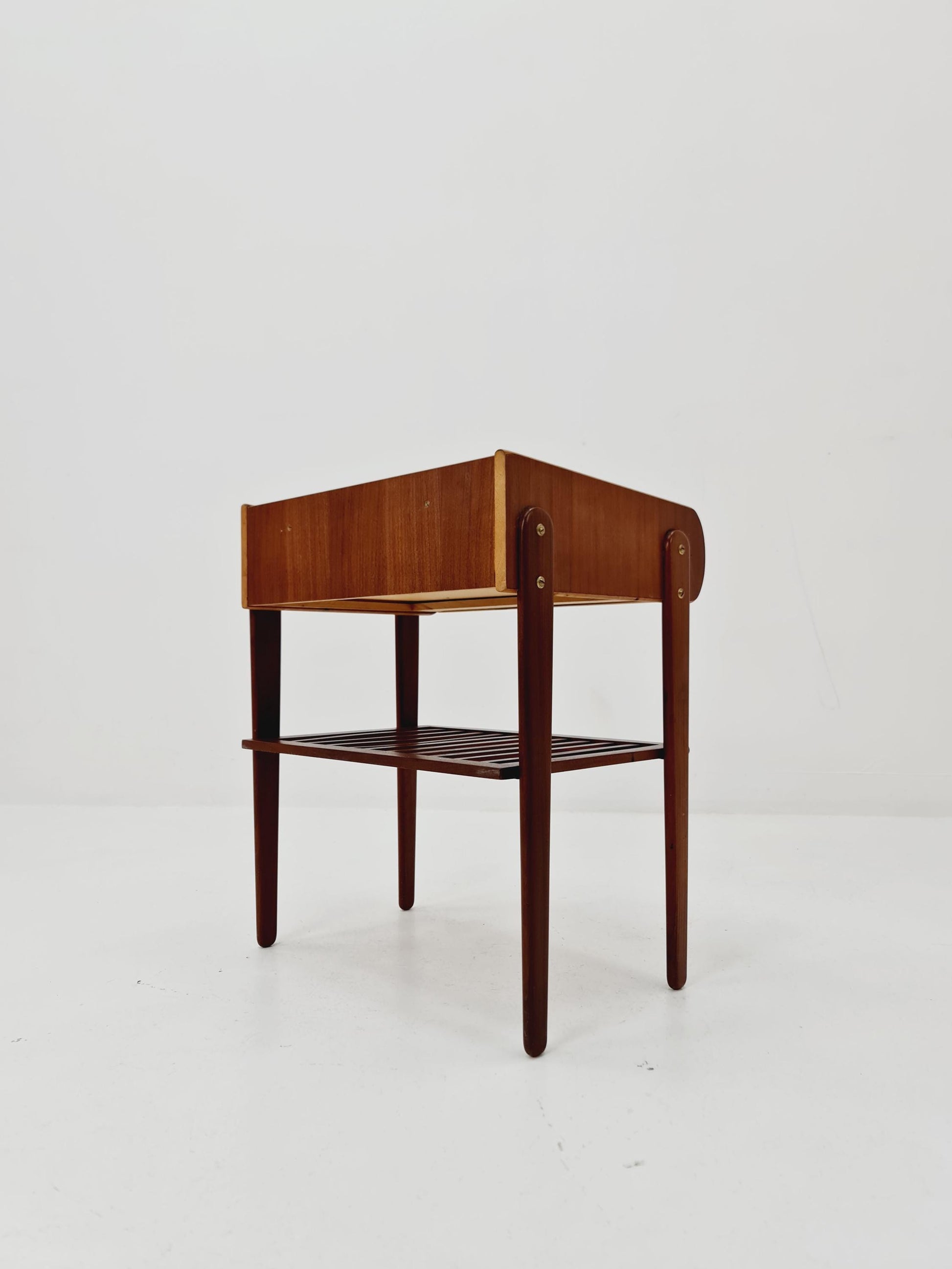 Danish teak Midcentury nightstand /side table by Gunni Omann, 1960s