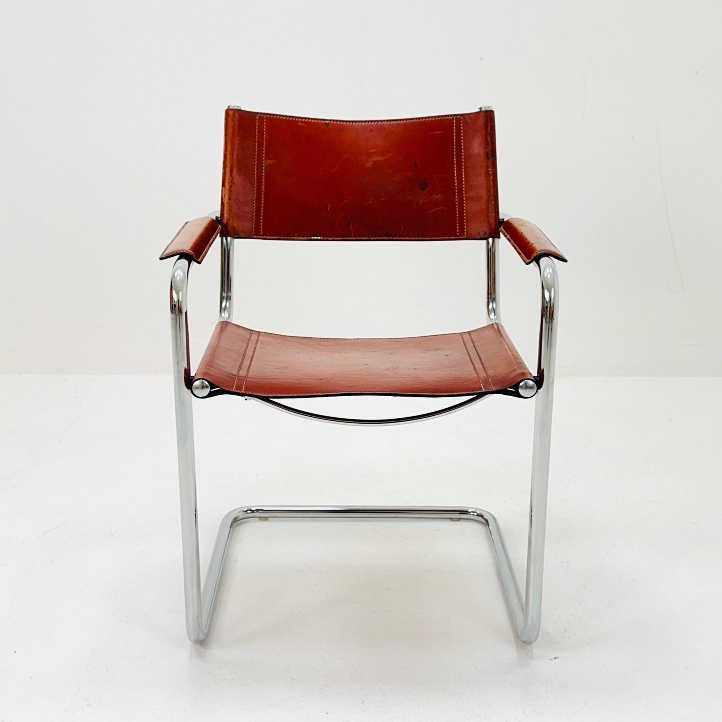 Model MG5 Centro Studi desk chair by Mart Stam & Marcel Breuer for Matteo Grassi, 1970s