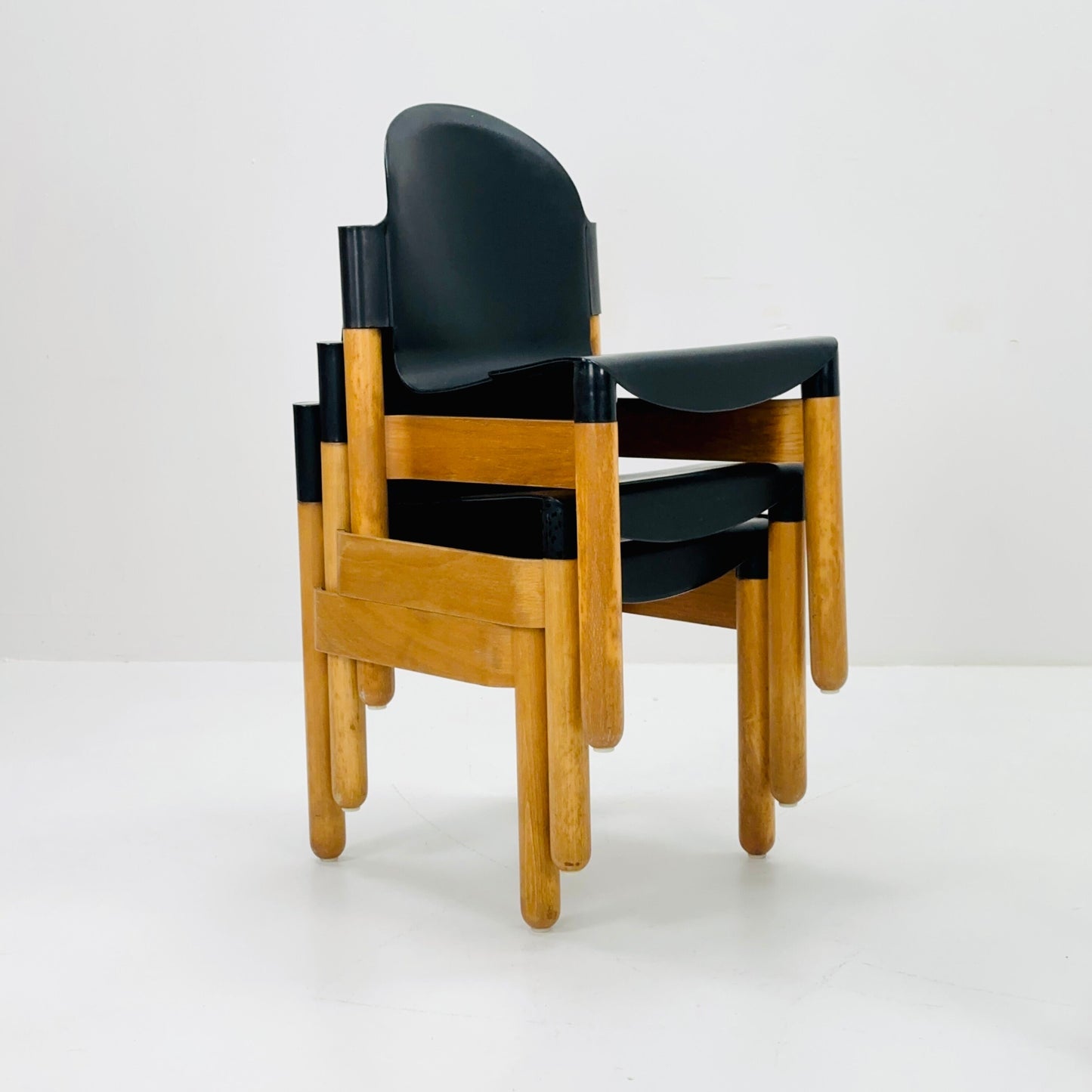 Set of 2 mid century chairs "Flex" by Gerd Lange for Thonet, 1970s