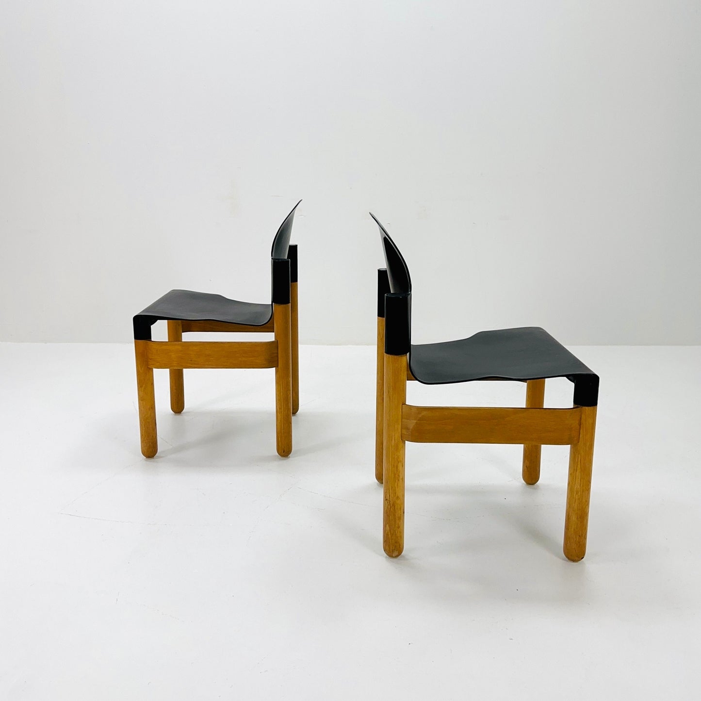Set of 2 mid century chairs "Flex" by Gerd Lange for Thonet, 1970s