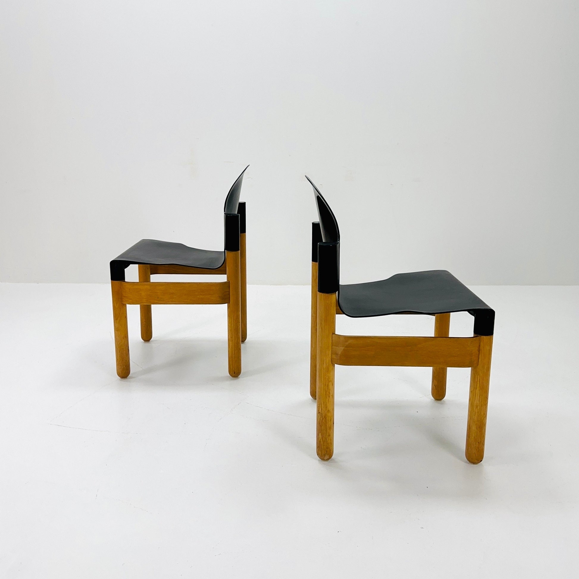 Set of 2 mid century chairs "Flex" by Gerd Lange for Thonet, 1970s