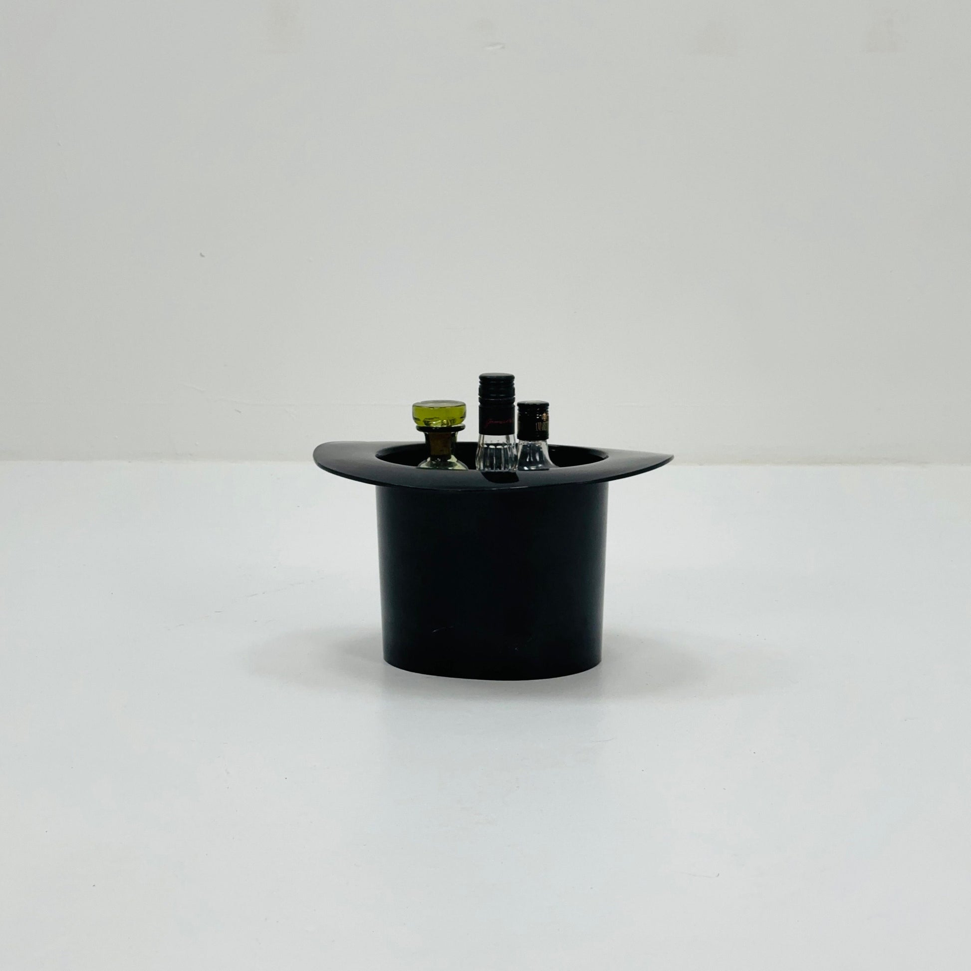 Postmodern Danish vintage cylinder bottle cooler by Ole M. Jensen for Nordtek, 1980s