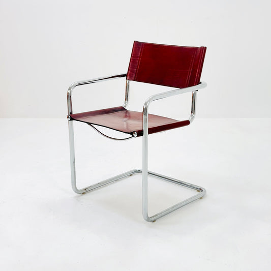 Model MG5 Centro Studi desk chair by Mart Stam & Marcel Breuer for Matteo Grassi, 1970s