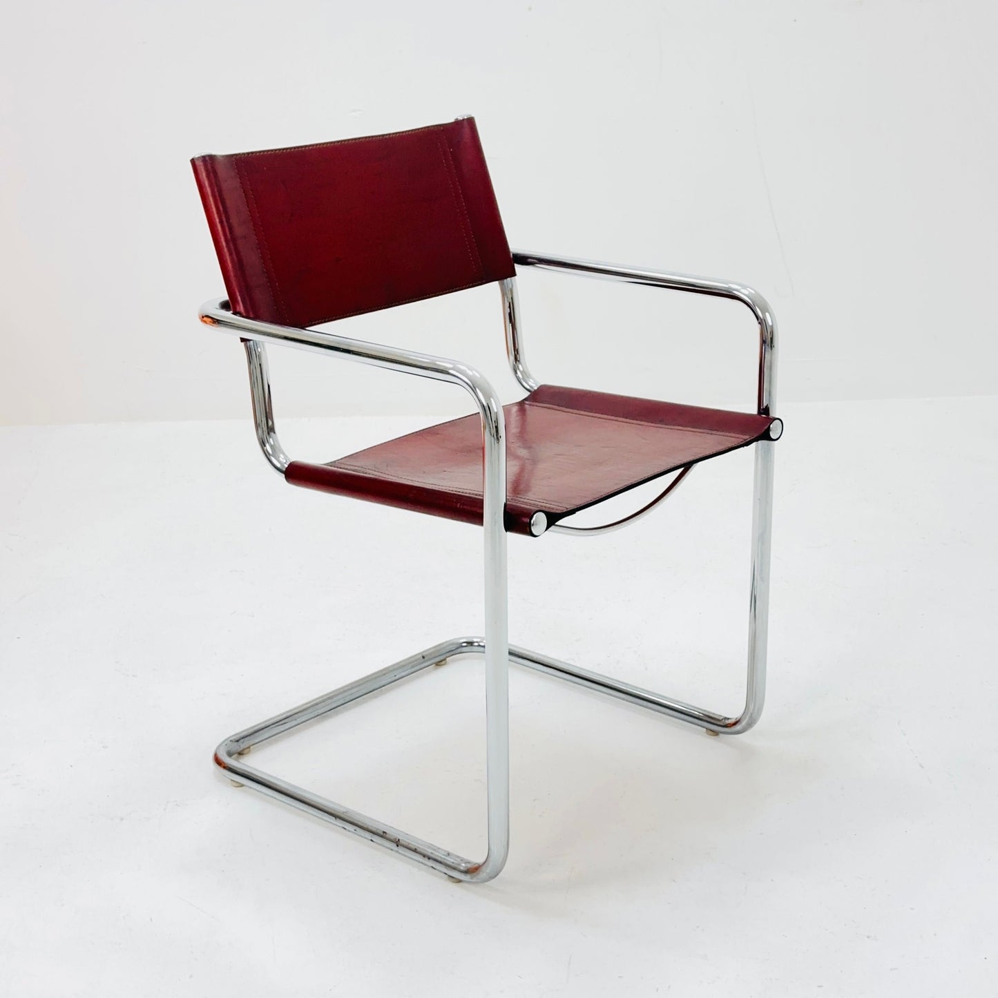Model MG5 Centro Studi desk chair by Mart Stam & Marcel Breuer for Matteo Grassi, 1970s