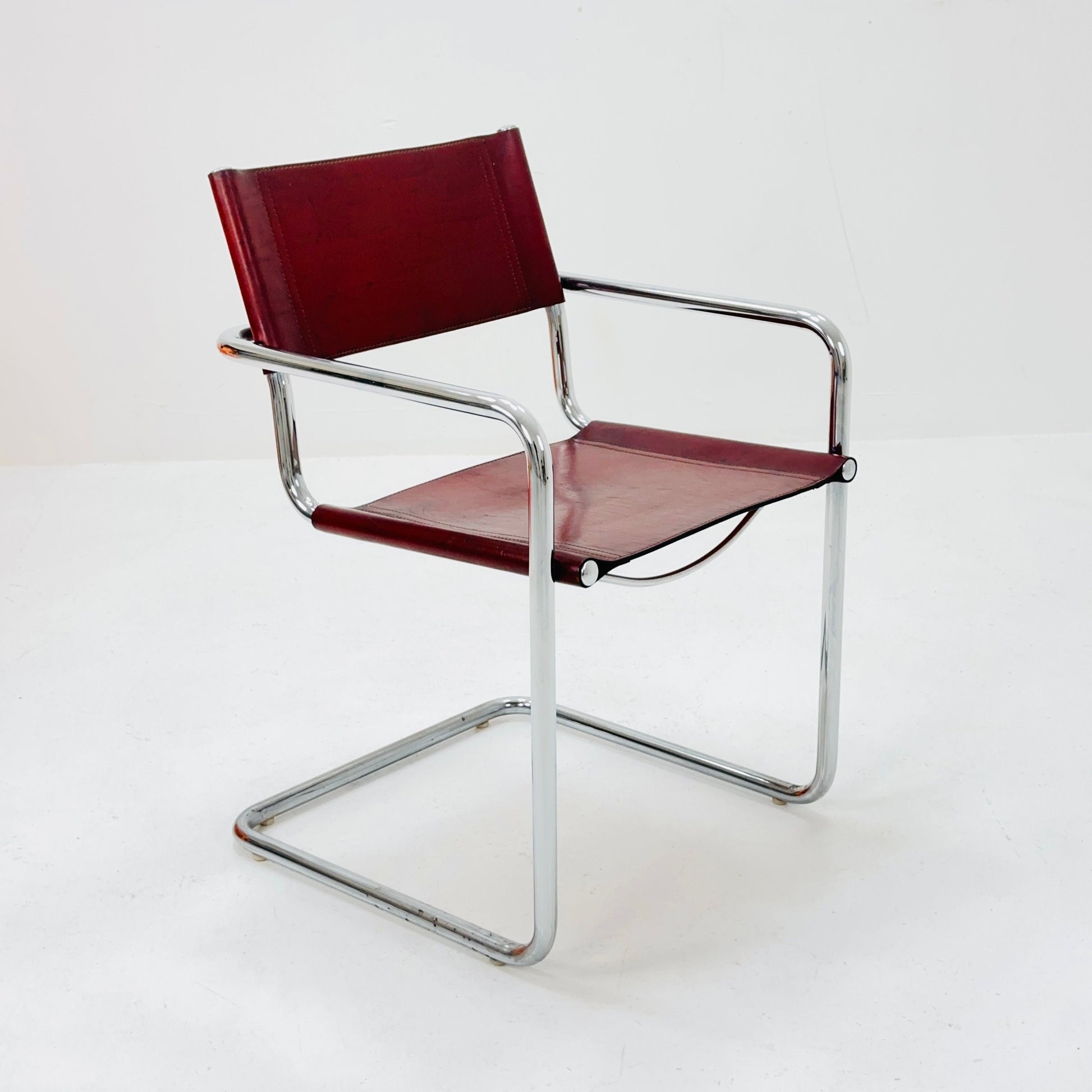 Model MG5 Centro Studi desk chair by Mart Stam & Marcel Breuer for Matteo Grassi, 1970s