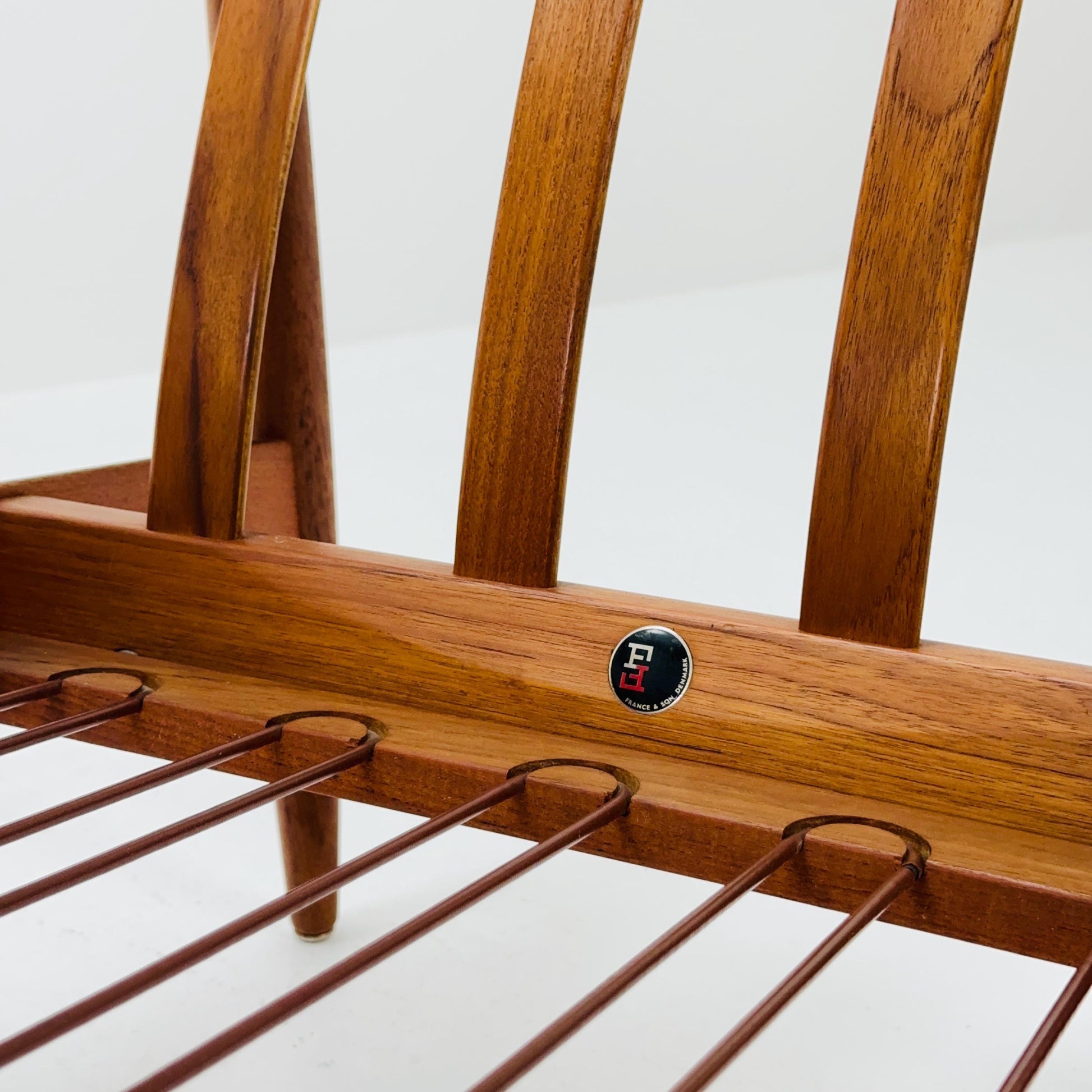 Mid century Longue armchair & ottoman by Grete Jalk for france and Son, 1960s Denmark