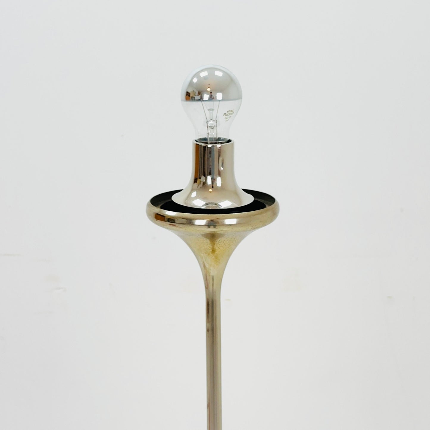 Mid century Floor lamp trumpet base by Doria Leuchten, Germany 1970s