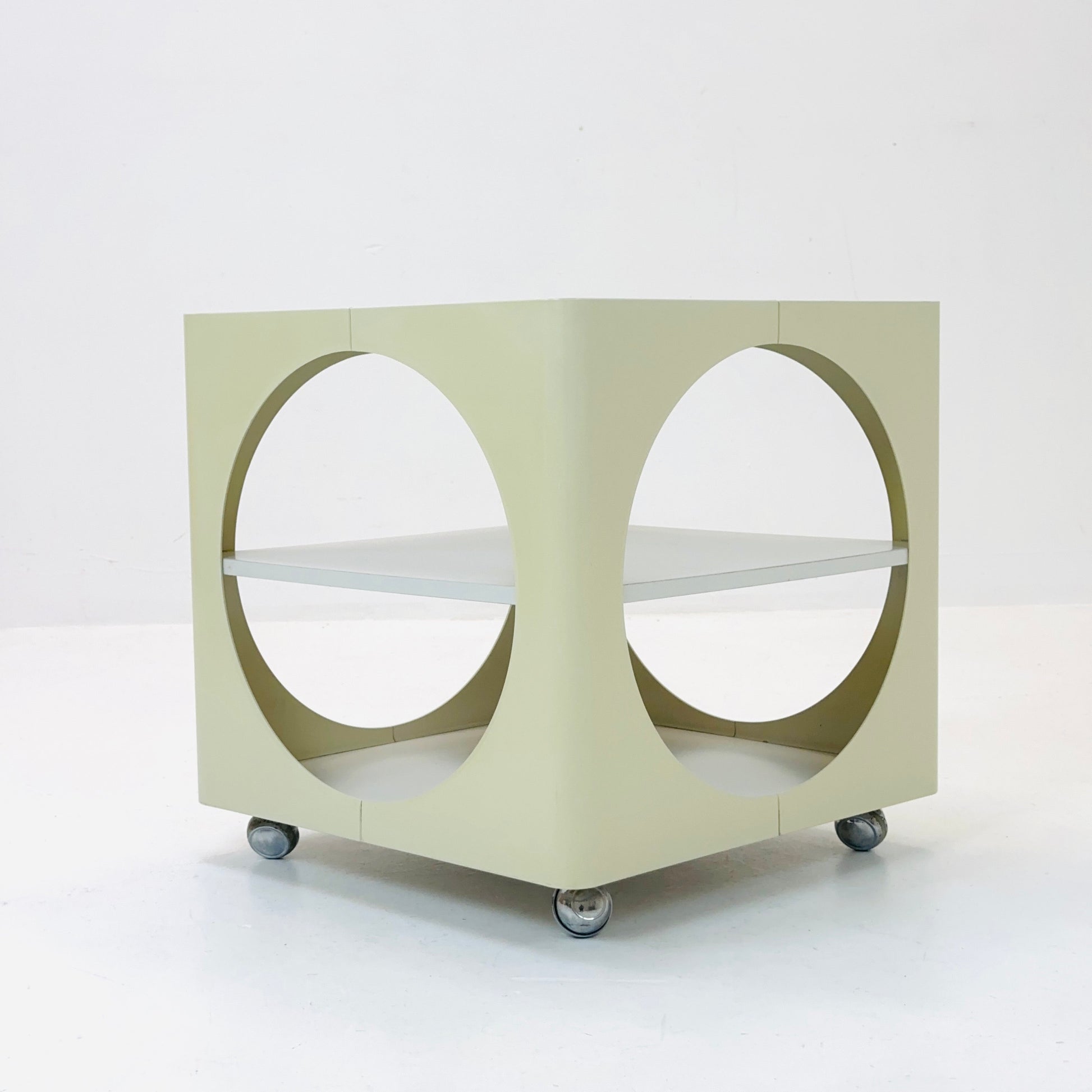 Cubic space age coffee club table 1970s
