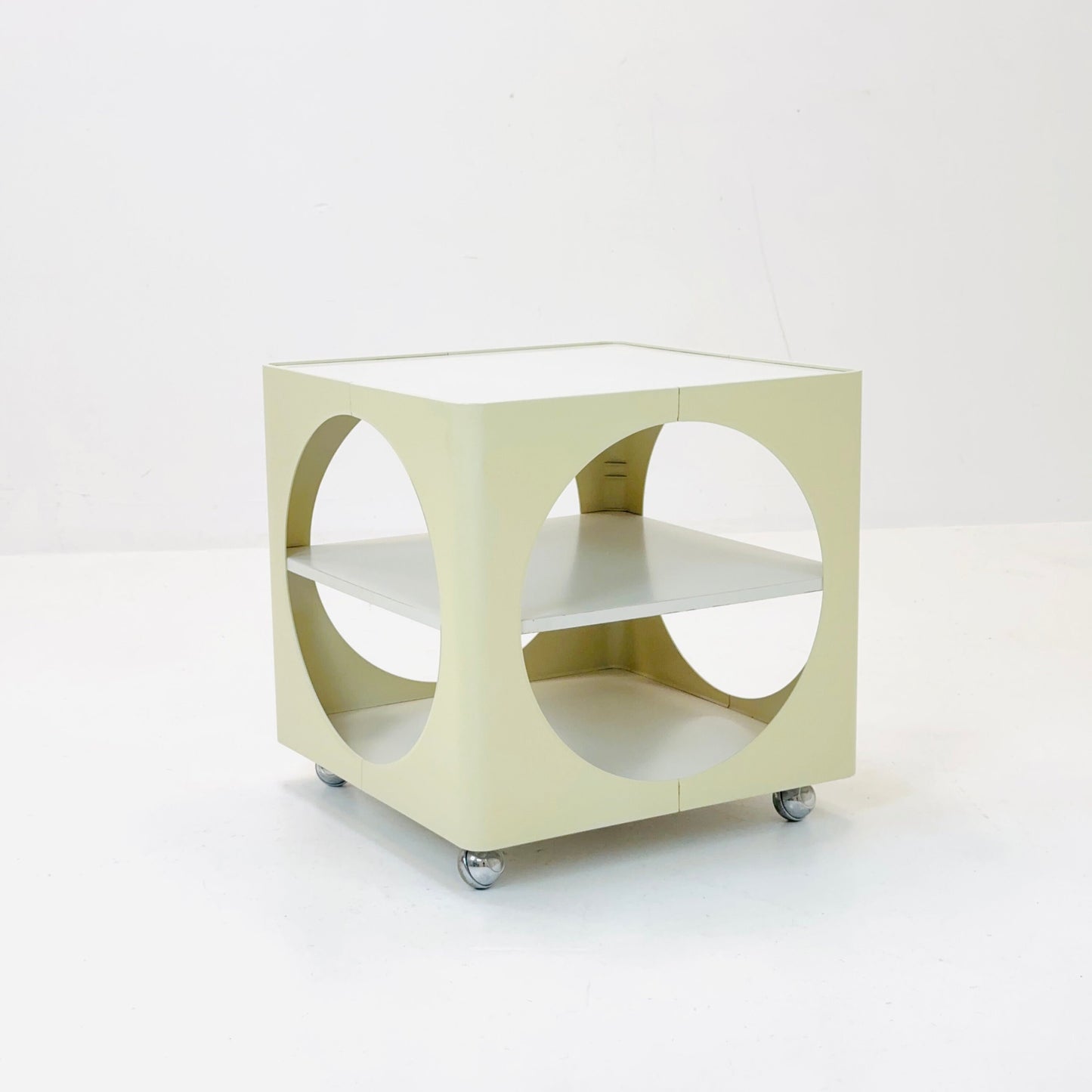 Cubic space age coffee club table 1970s