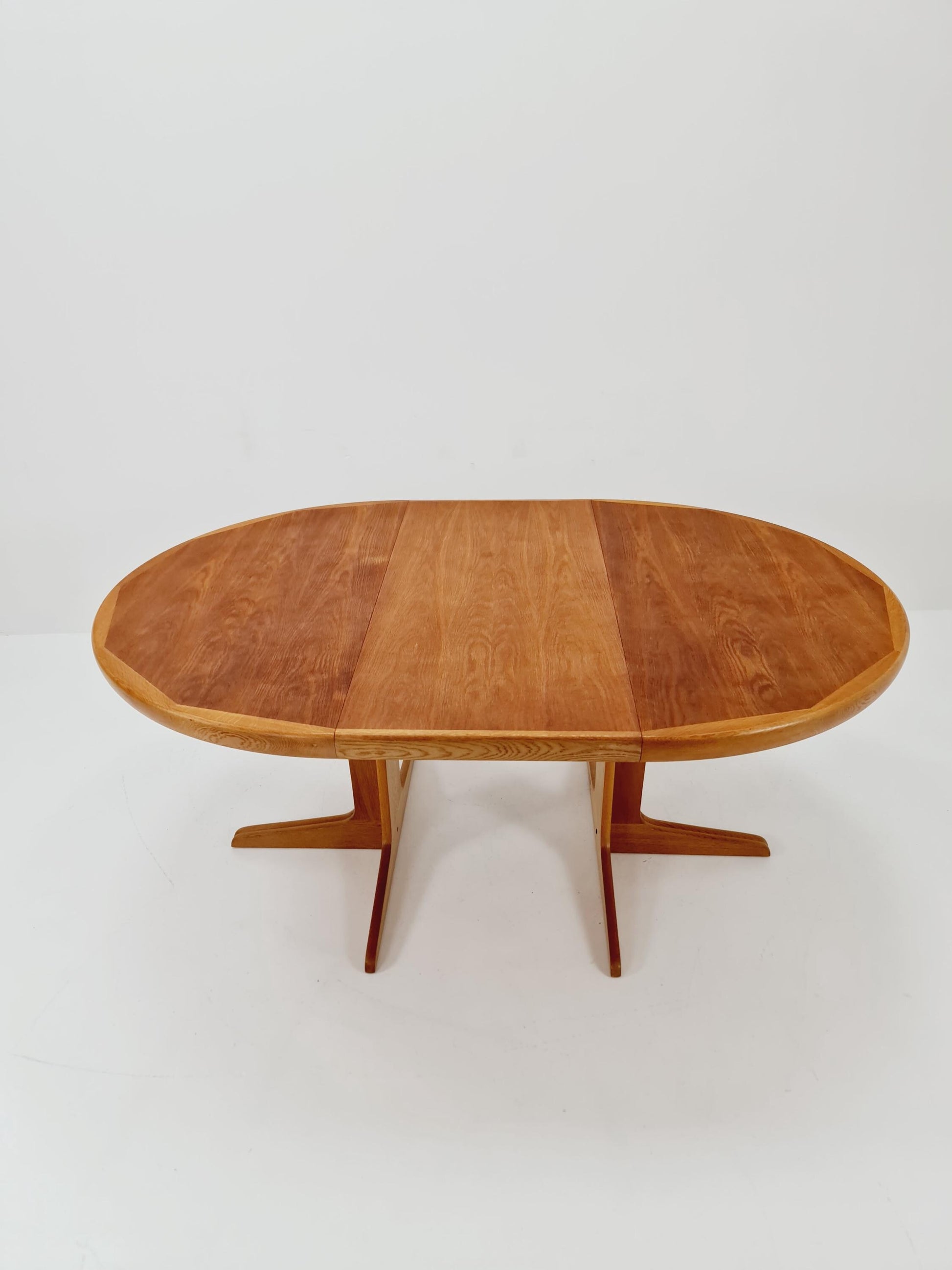 Mid century extendable Danish Modern Oak dining table by Niels Otto Möller for V,Spotrup , 1960s