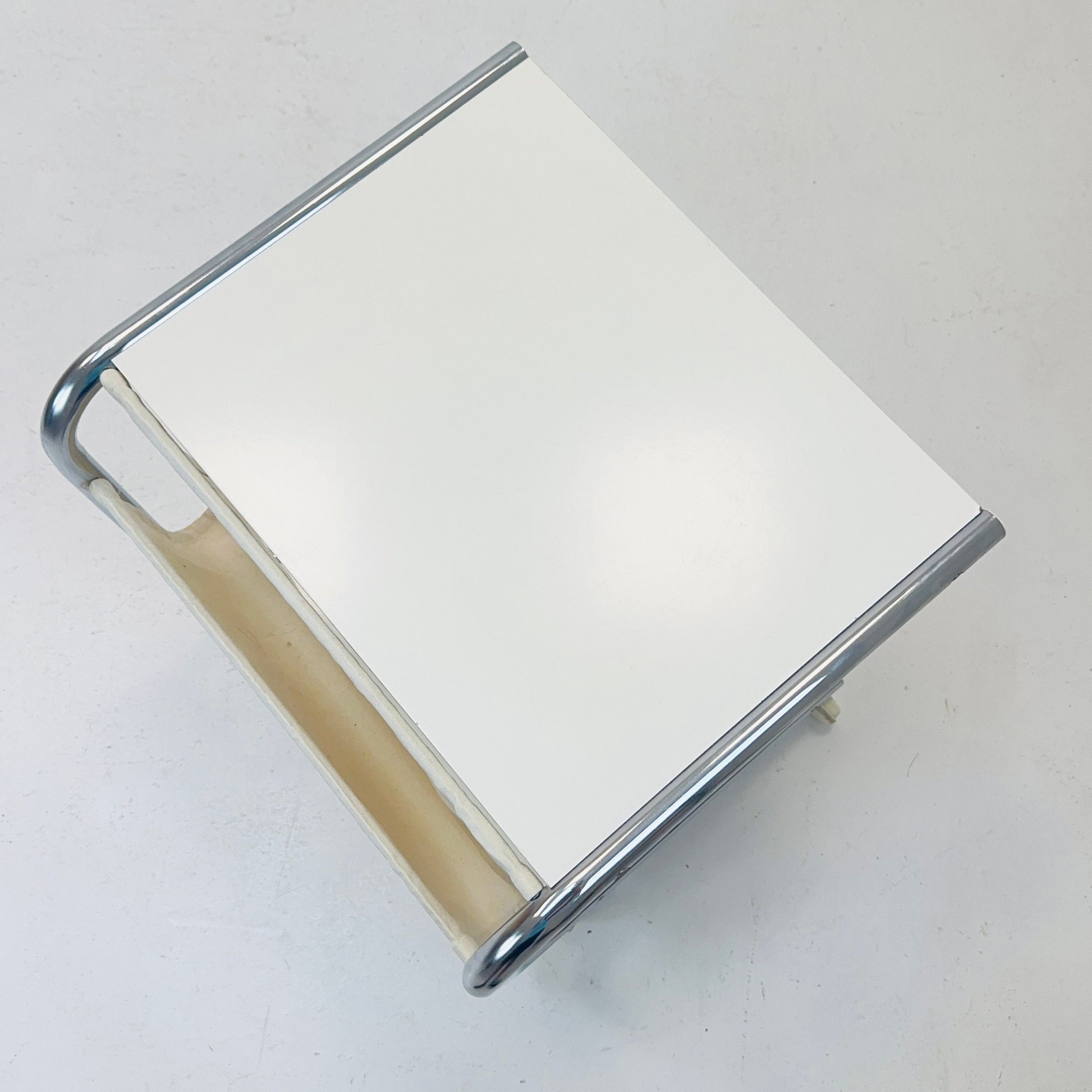 Mid century side table - on rolls by Thomas Jelinek for IKEA Sweden 1980s